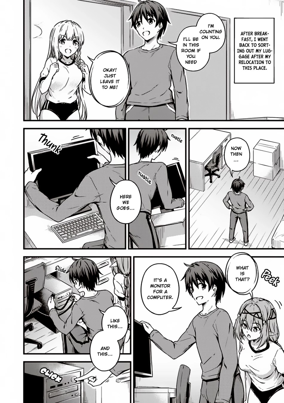 Boku no Heya ga Dungeon no Kyuukeijo ni Natteshimatta Ken Chapter 10 page 7 - Chapter 10: How to Wear a Cosplay Swimsuit