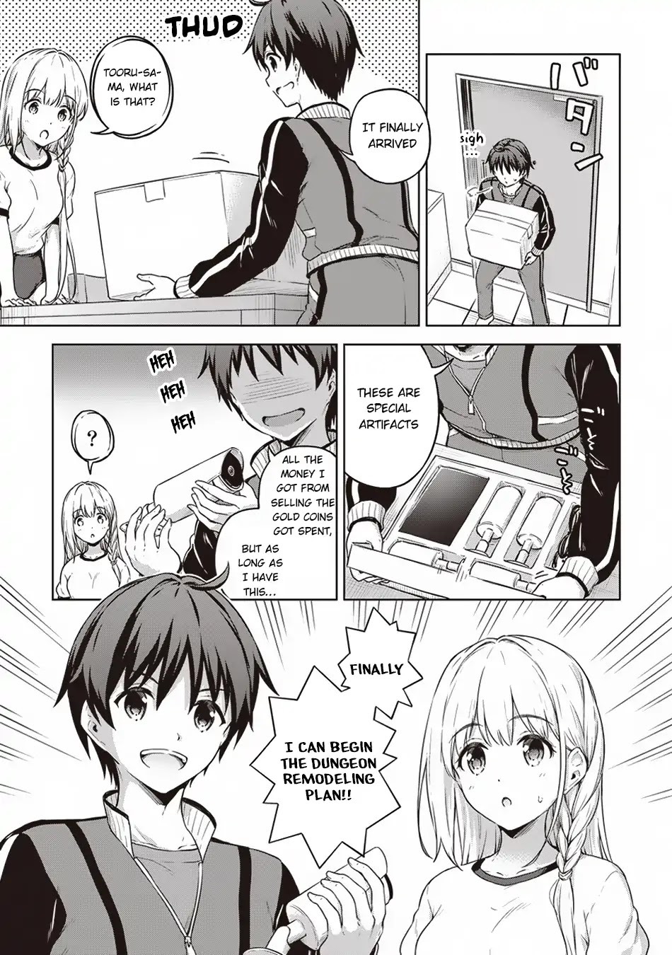 Boku no Heya ga Dungeon no Kyuukeijo ni Natteshimatta Ken Chapter 13 page 4 - Chapter 13: The Start of The Dungeon Remodeling Plan