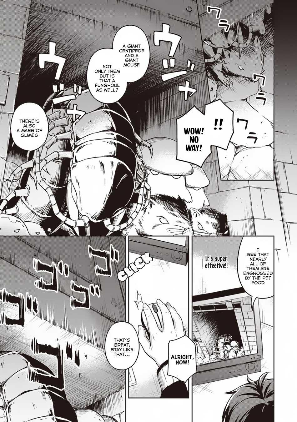 Boku no Heya ga Dungeon no Kyuukeijo ni Natteshimatta Ken Chapter 14 page 14 - Chapter 14: Putting The Great Clicking Strategy Into Motion
