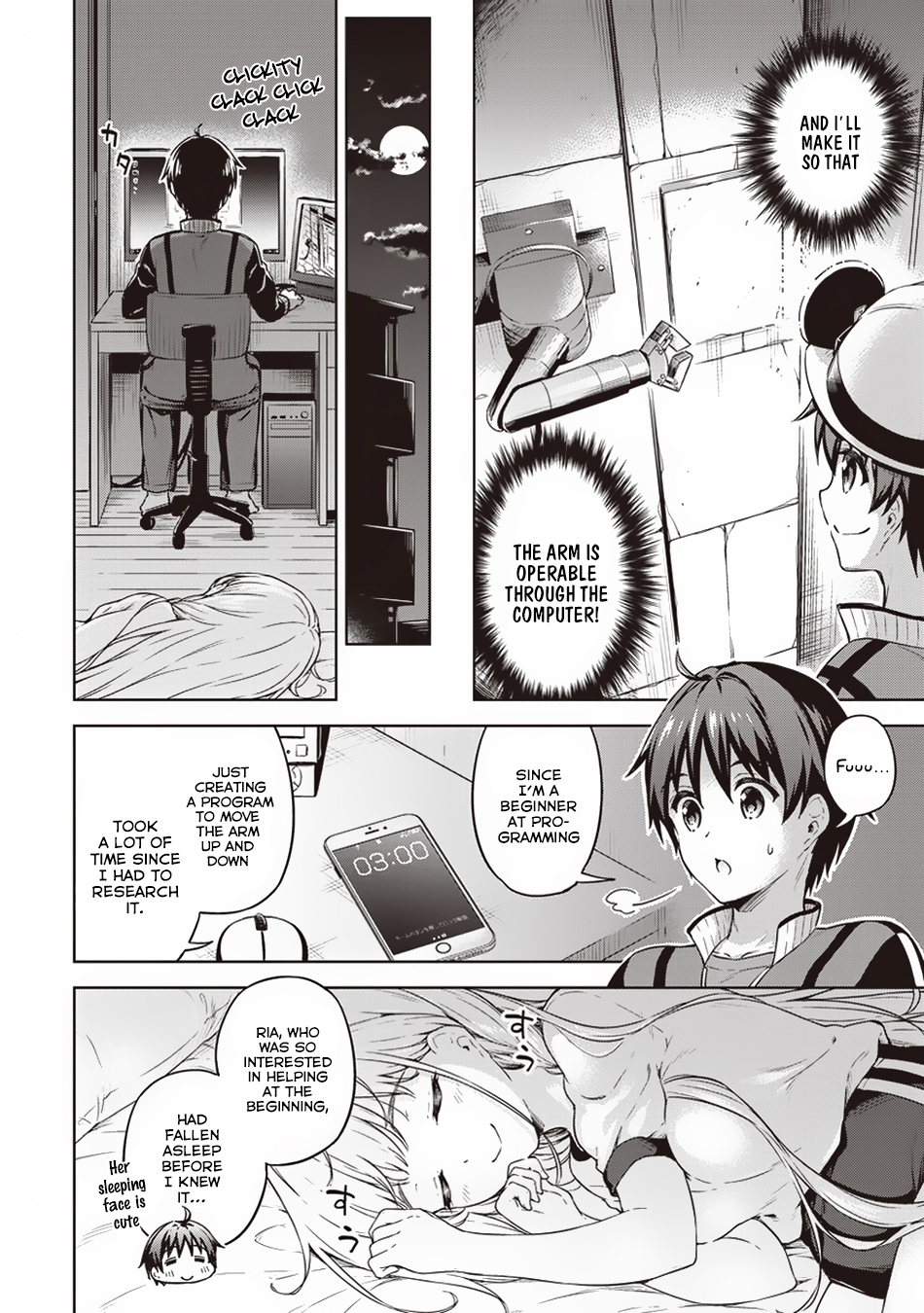 Boku no Heya ga Dungeon no Kyuukeijo ni Natteshimatta Ken Chapter 14 page 3 - Chapter 14: Putting The Great Clicking Strategy Into Motion