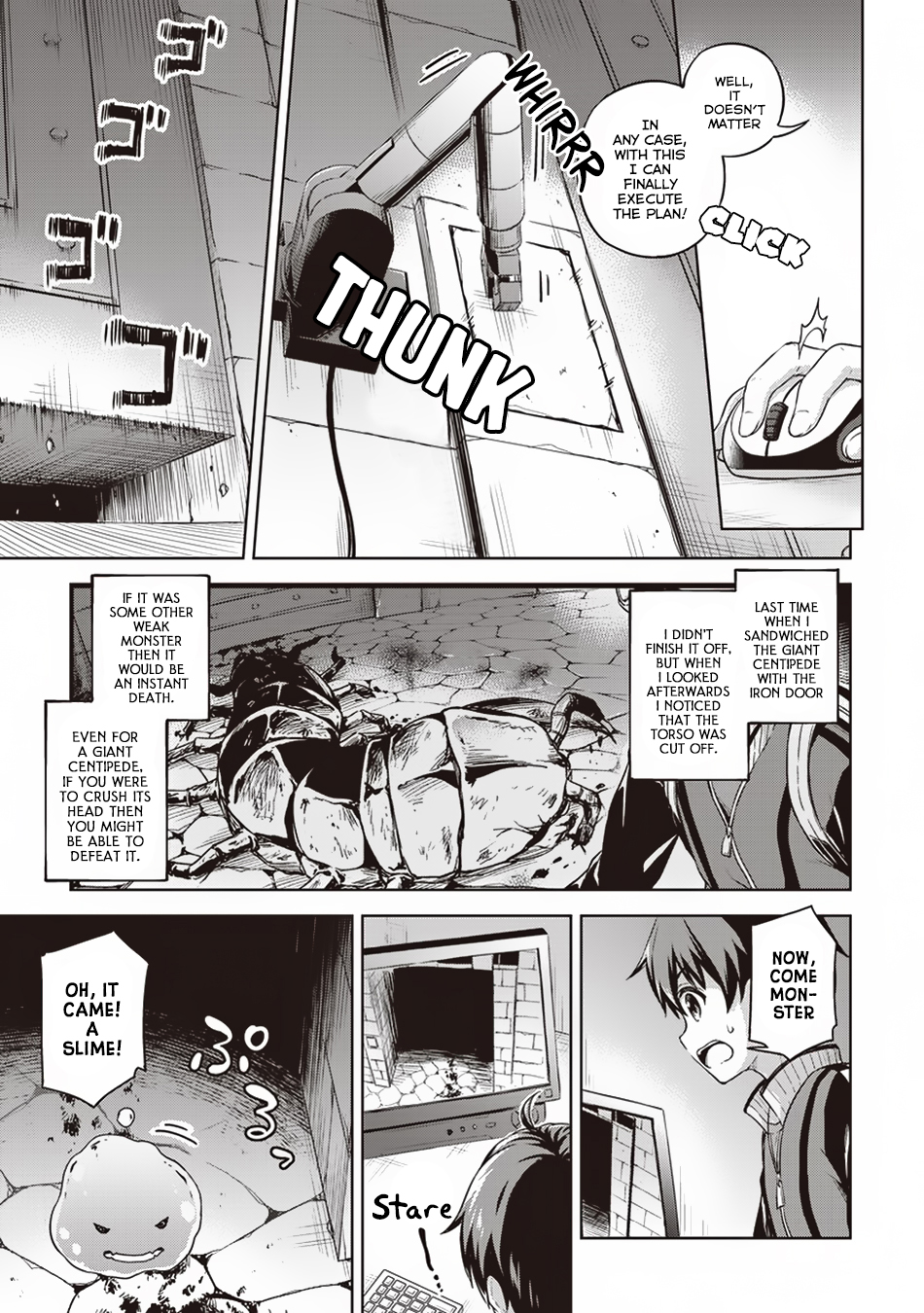 Boku no Heya ga Dungeon no Kyuukeijo ni Natteshimatta Ken Chapter 14 page 4 - Chapter 14: Putting The Great Clicking Strategy Into Motion
