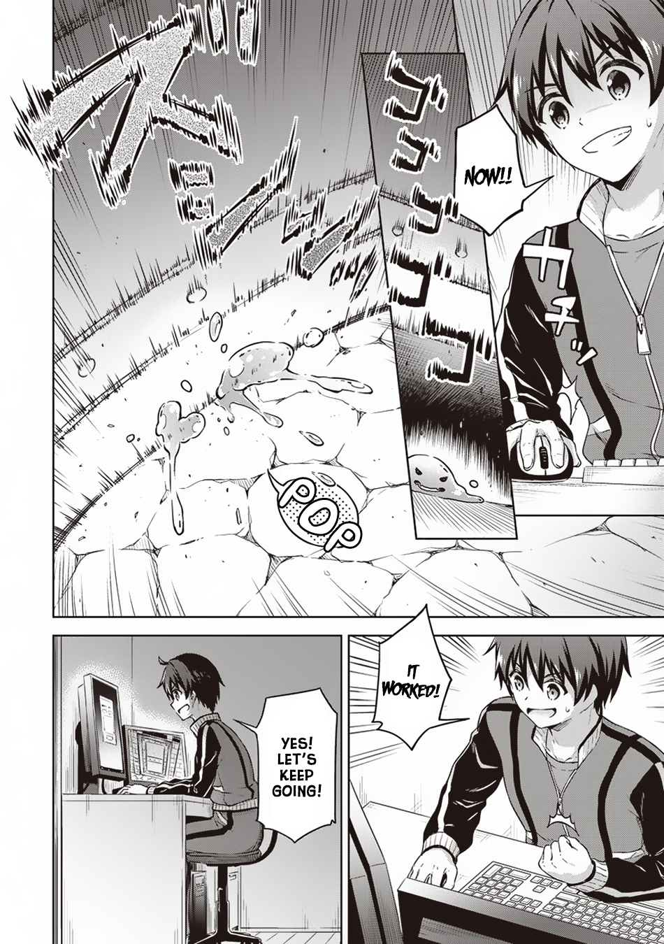 Boku no Heya ga Dungeon no Kyuukeijo ni Natteshimatta Ken Chapter 14 page 5 - Chapter 14: Putting The Great Clicking Strategy Into Motion