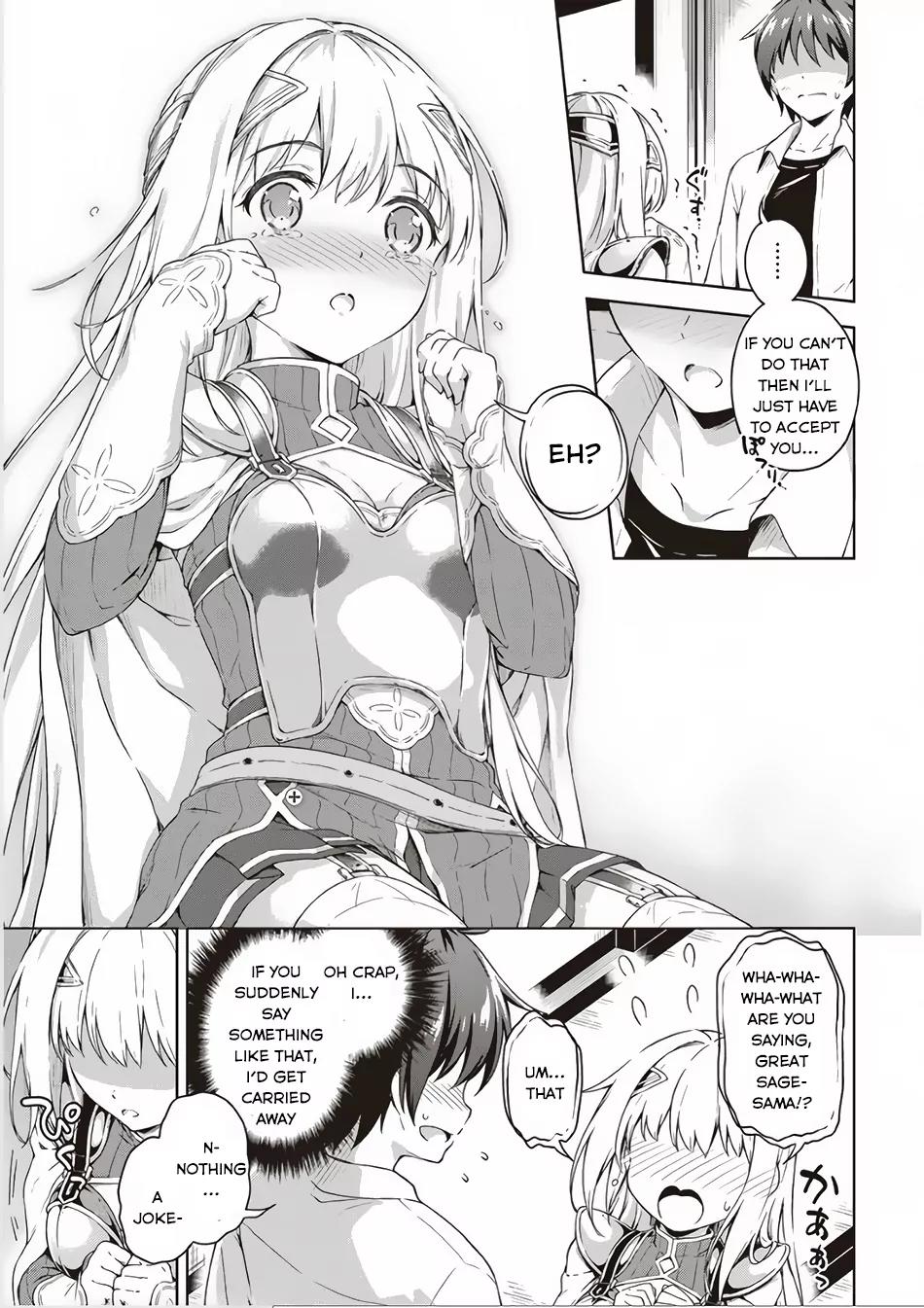 Boku no Heya ga Dungeon no Kyuukeijo ni Natteshimatta Ken Chapter 2 page 10 - Chapter 2: The Case of Sending The Female Knight Back