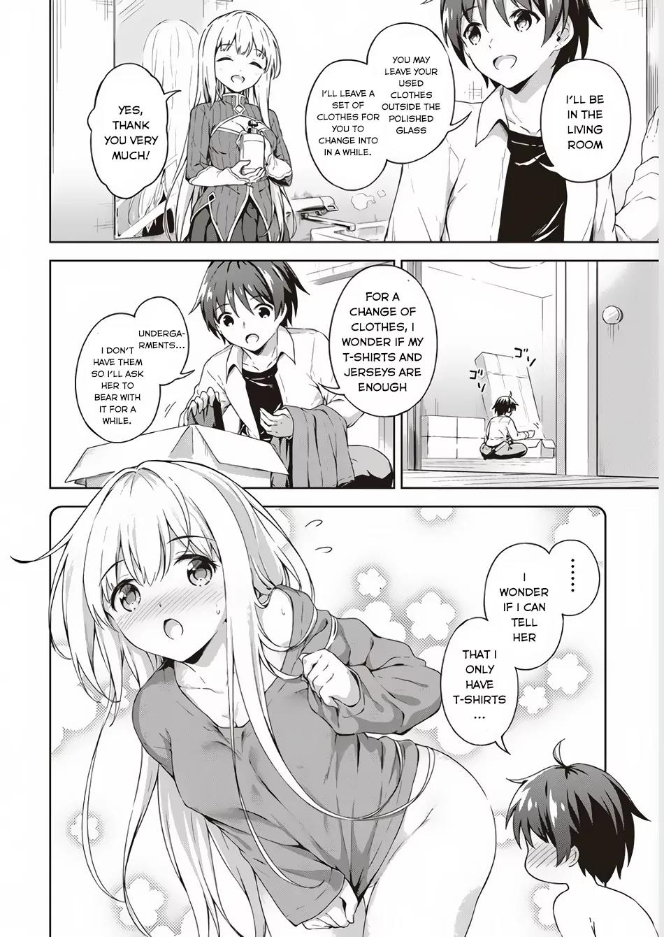 Boku no Heya ga Dungeon no Kyuukeijo ni Natteshimatta Ken Chapter 2 page 17 - Chapter 2: The Case of Sending The Female Knight Back