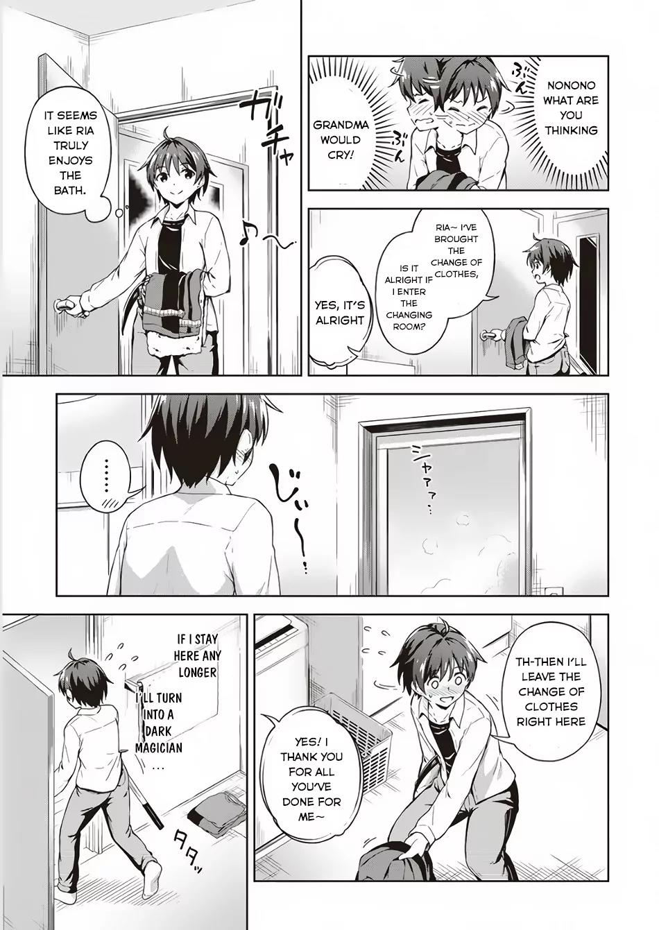 Boku no Heya ga Dungeon no Kyuukeijo ni Natteshimatta Ken Chapter 2 page 18 - Chapter 2: The Case of Sending The Female Knight Back