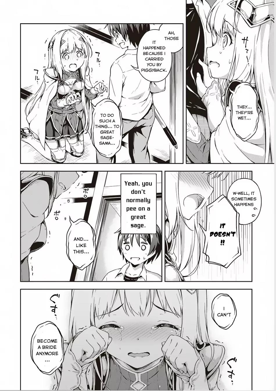 Boku no Heya ga Dungeon no Kyuukeijo ni Natteshimatta Ken Chapter 2 page 9 - Chapter 2: The Case of Sending The Female Knight Back