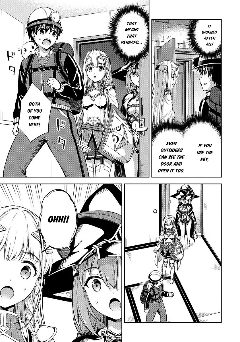 Boku no Heya ga Dungeon no Kyuukeijo ni Natteshimatta Ken Chapter 20 page 13 - Chapter 20: The Secret of the House Key
