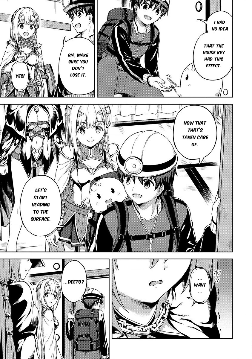 Boku no Heya ga Dungeon no Kyuukeijo ni Natteshimatta Ken Chapter 20 page 15 - Chapter 20: The Secret of the House Key