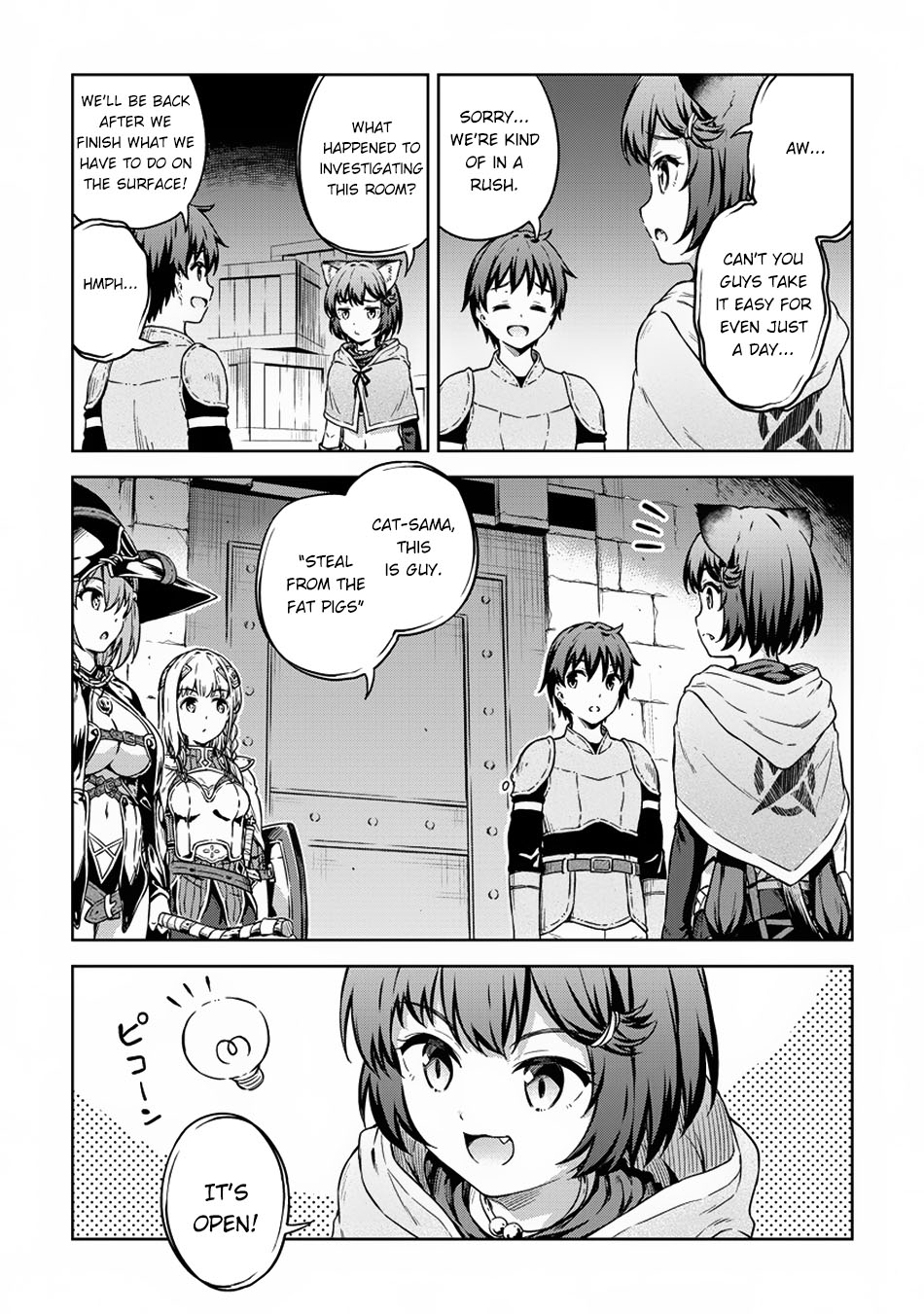 Boku no Heya ga Dungeon no Kyuukeijo ni Natteshimatta Ken Chapter 25 page 14 - Chapter 25: A Close Call with the Cat-Eared Girl