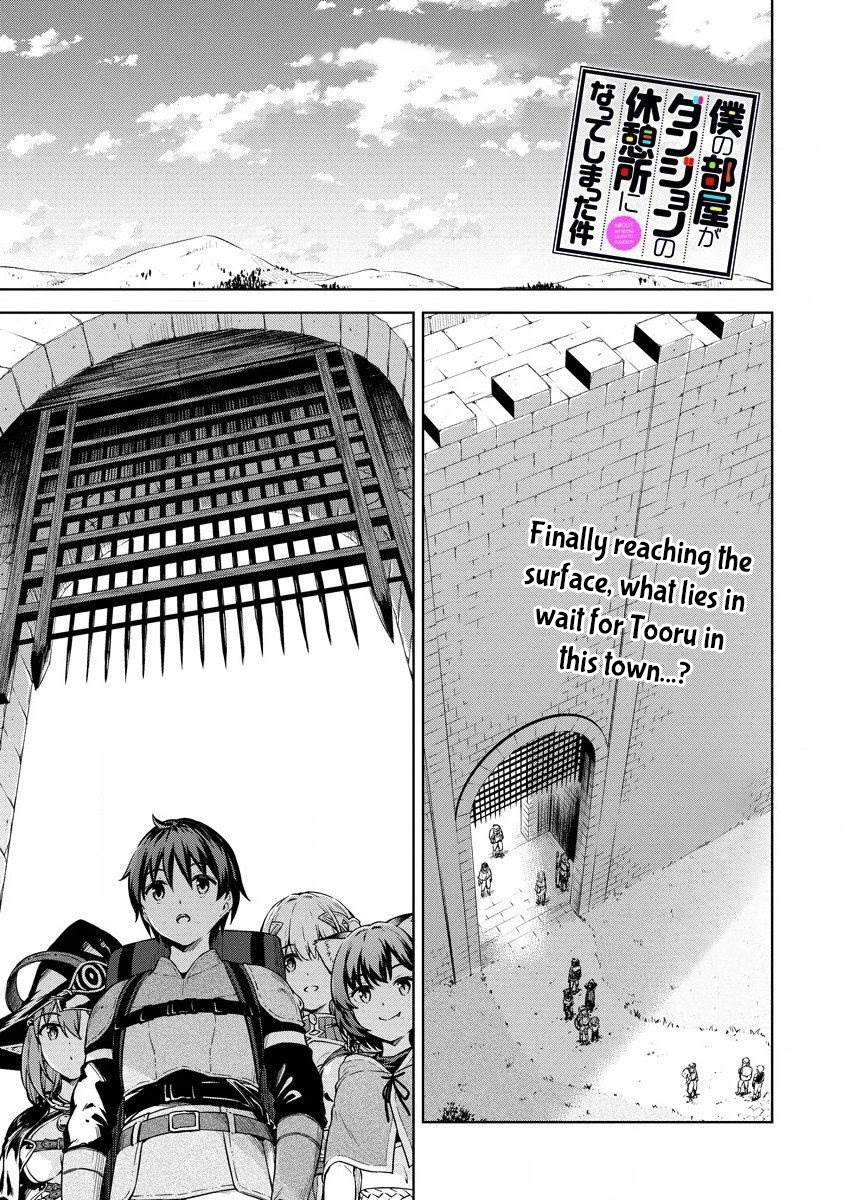 Boku no Heya ga Dungeon no Kyuukeijo ni Natteshimatta Ken Chapter 27 page 2 - Chapter 27: Exploring Another World's Town