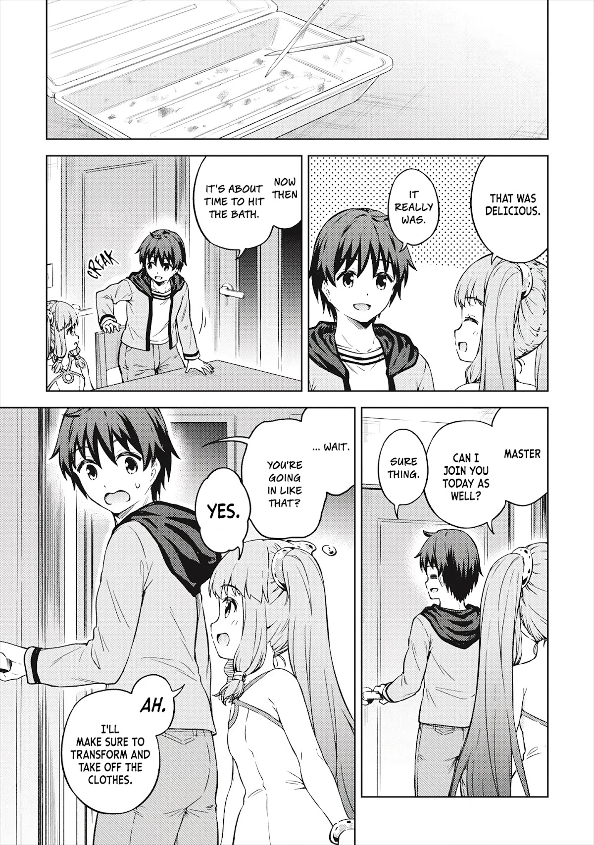 Boku no Heya ga Dungeon no Kyuukeijo ni Natteshimatta Ken Chapter 32 page 14 - Chapter 32: My Slime Is Way Too Cute