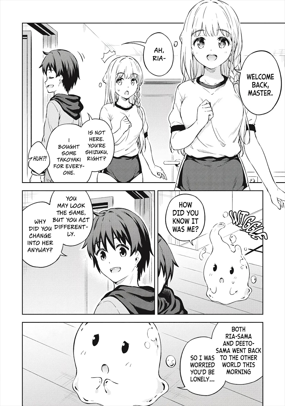 Boku no Heya ga Dungeon no Kyuukeijo ni Natteshimatta Ken Chapter 32 page 7 - Chapter 32: My Slime Is Way Too Cute