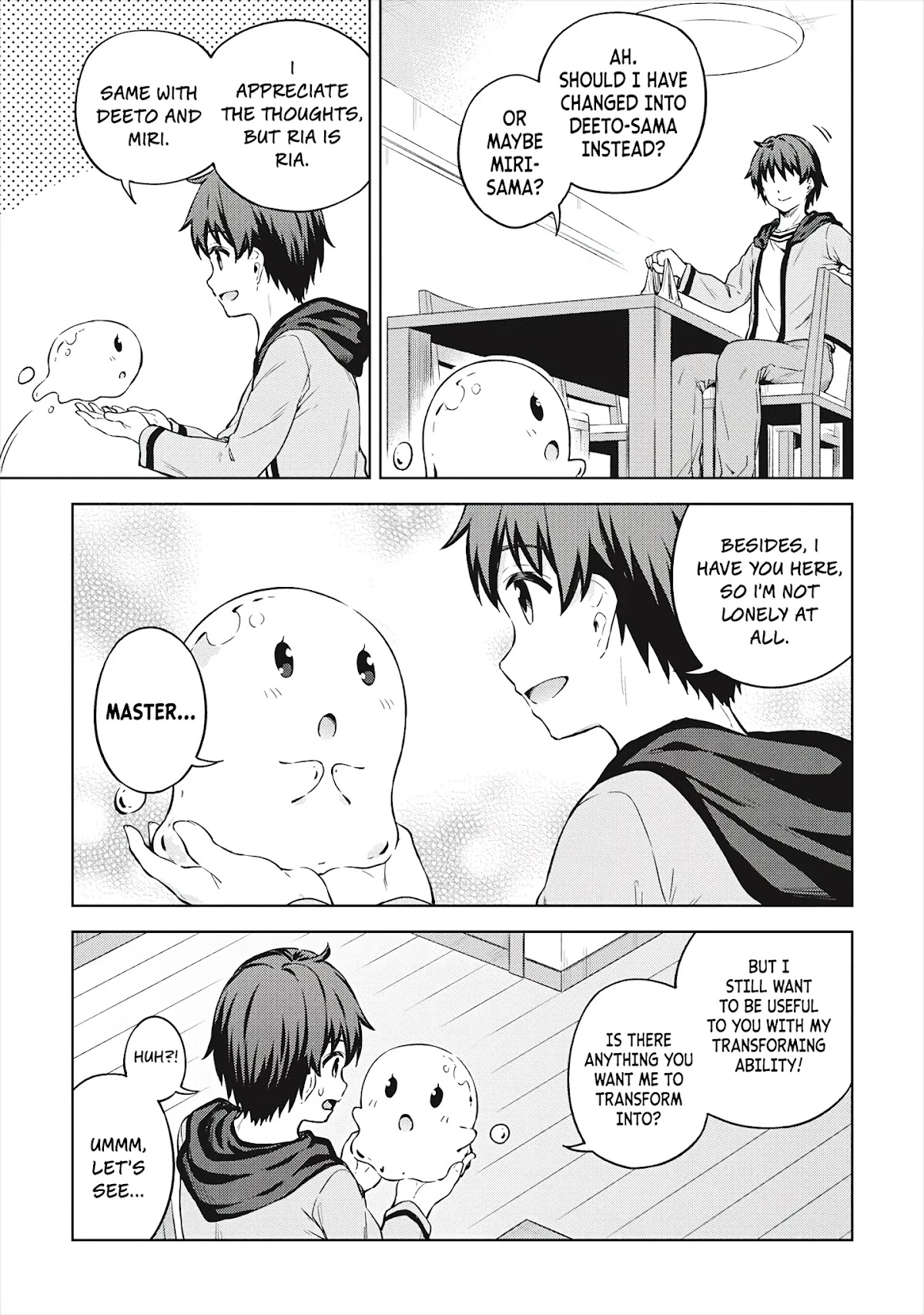 Boku no Heya ga Dungeon no Kyuukeijo ni Natteshimatta Ken Chapter 32 page 8 - Chapter 32: My Slime Is Way Too Cute