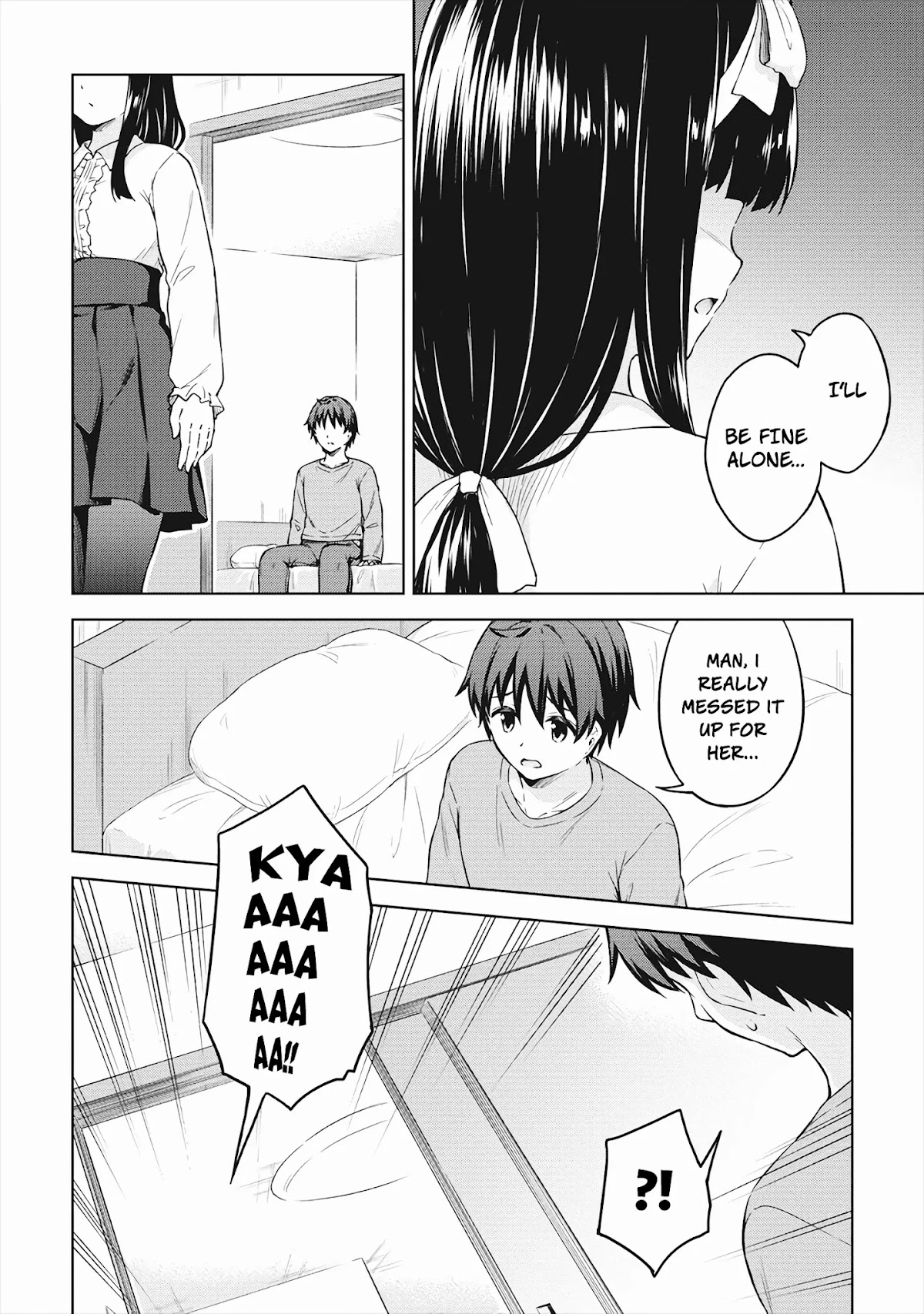 Boku no Heya ga Dungeon no Kyuukeijo ni Natteshimatta Ken Chapter 33 page 19 - Chapter 33: The Temple Girl's Surprise Visit