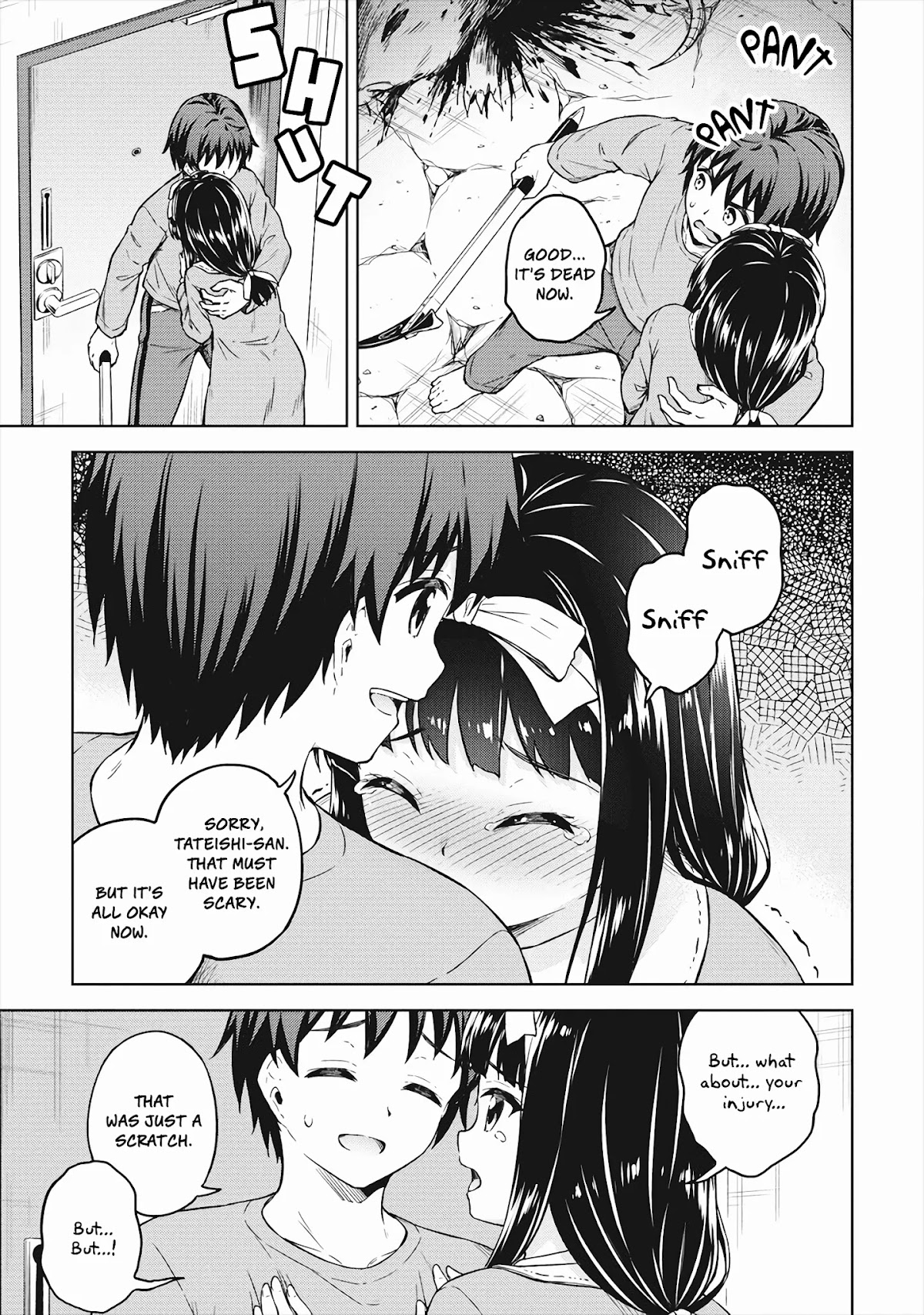 Boku no Heya ga Dungeon no Kyuukeijo ni Natteshimatta Ken Chapter 33 page 22 - Chapter 33: The Temple Girl's Surprise Visit
