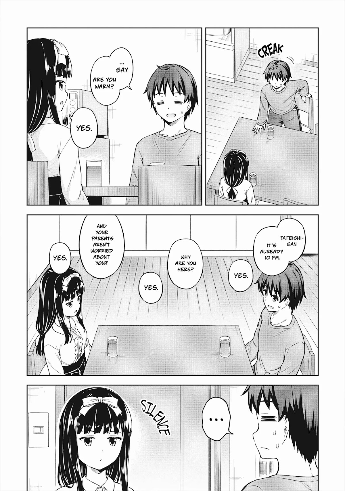 Boku no Heya ga Dungeon no Kyuukeijo ni Natteshimatta Ken Chapter 33 page 4 - Chapter 33: The Temple Girl's Surprise Visit