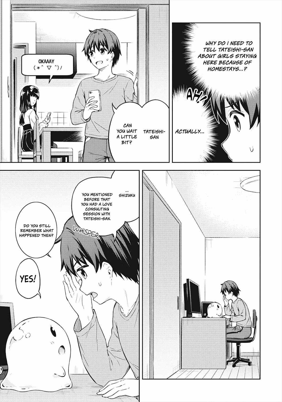 Boku no Heya ga Dungeon no Kyuukeijo ni Natteshimatta Ken Chapter 33 page 8 - Chapter 33: The Temple Girl's Surprise Visit