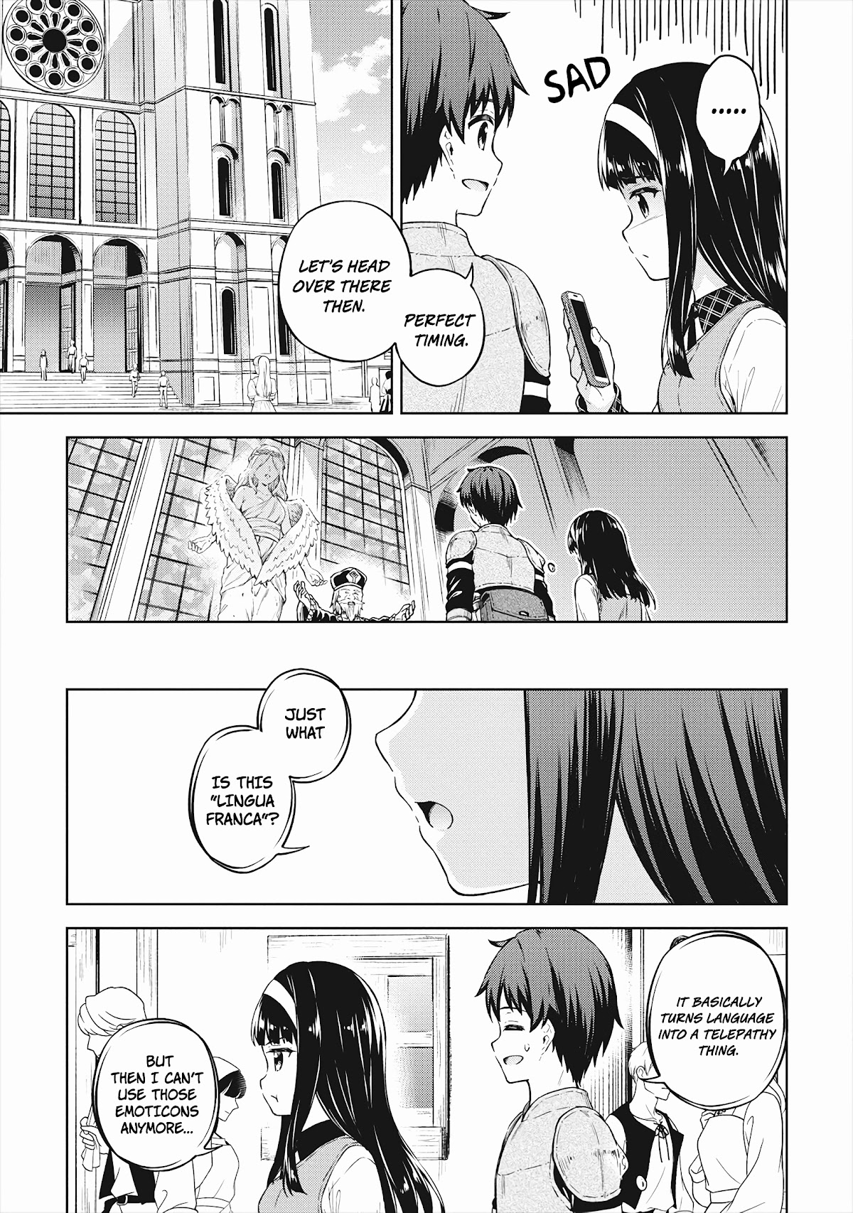 Boku no Heya ga Dungeon no Kyuukeijo ni Natteshimatta Ken Chapter 34 page 14 - Chapter 34: Going to the Other World With Just the Japanese Gang