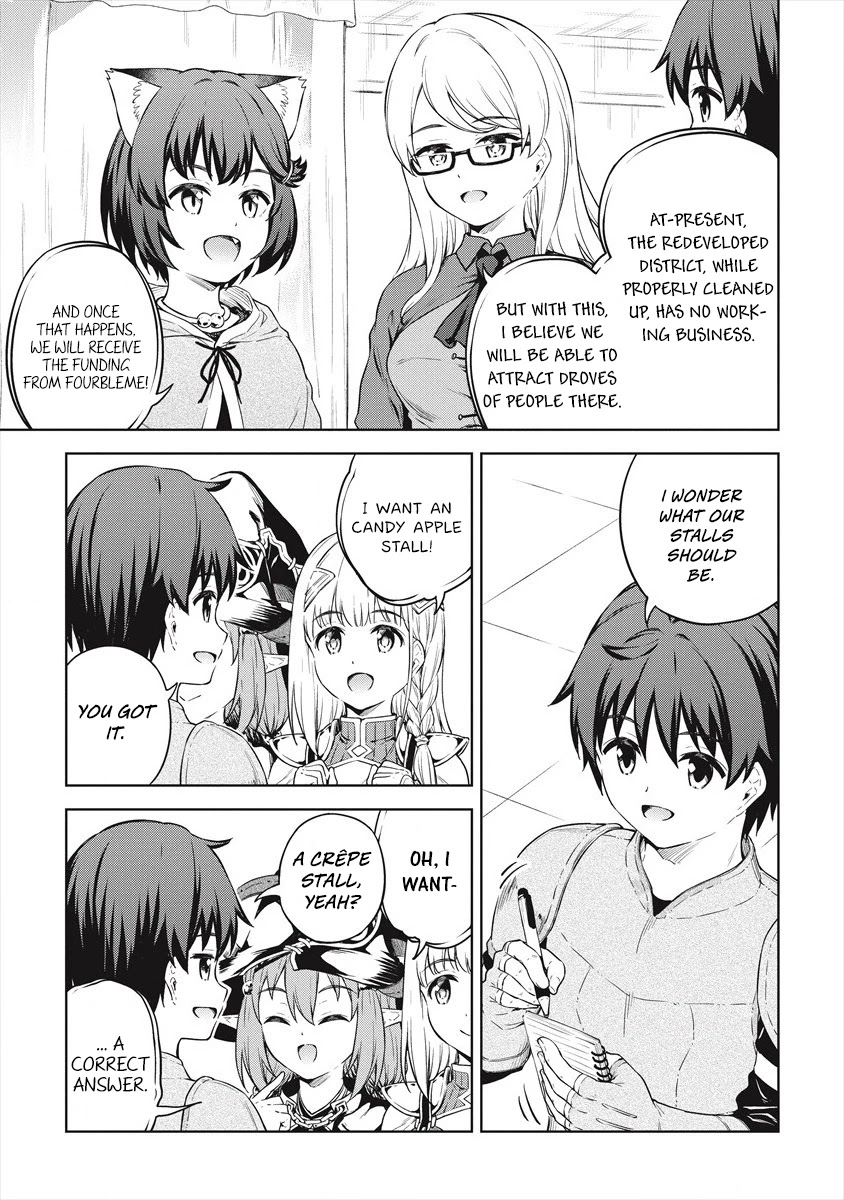 Boku no Heya ga Dungeon no Kyuukeijo ni Natteshimatta Ken Chapter 35 page 14 - Chapter 35: Working Out the Redevelopment Plans