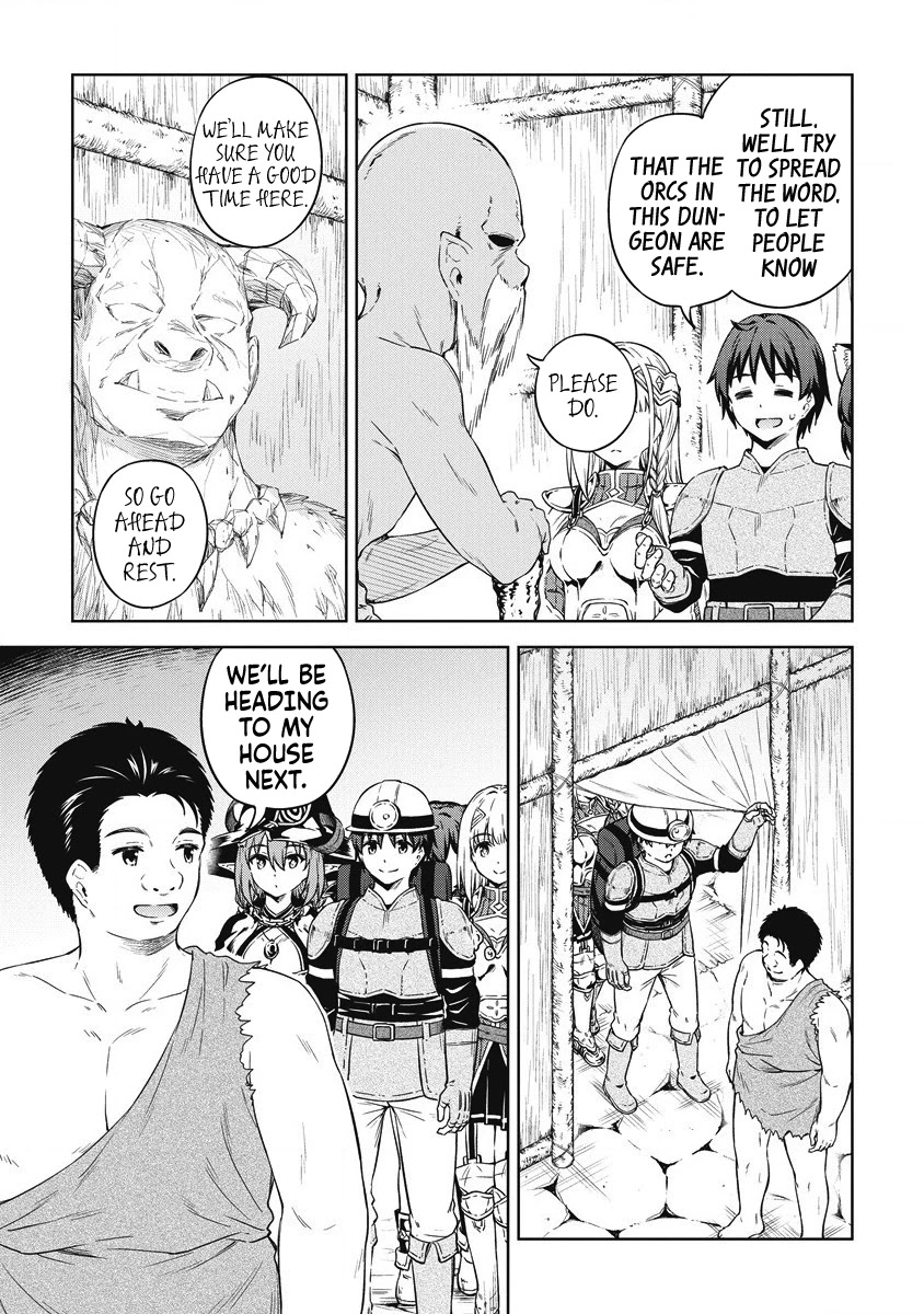 Boku no Heya ga Dungeon no Kyuukeijo ni Natteshimatta Ken Chapter 37 page 12 - Chapter 37: A Trip to the Orc's Village