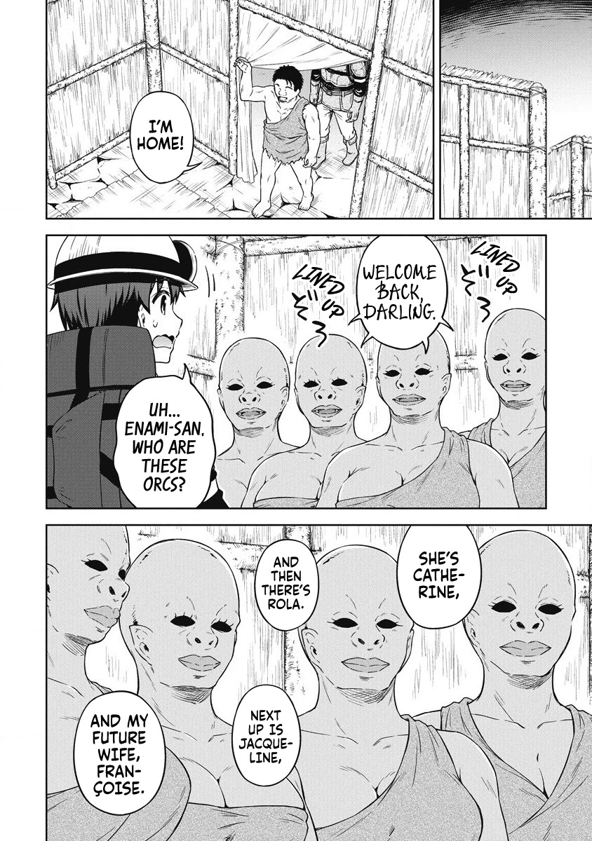 Boku no Heya ga Dungeon no Kyuukeijo ni Natteshimatta Ken Chapter 37 page 13 - Chapter 37: A Trip to the Orc's Village