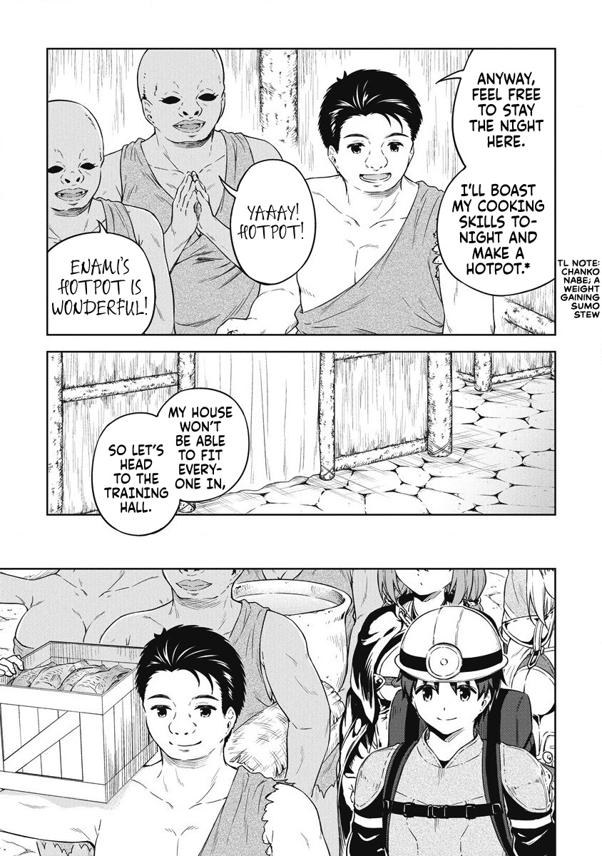 Boku no Heya ga Dungeon no Kyuukeijo ni Natteshimatta Ken Chapter 37 page 16 - Chapter 37: A Trip to the Orc's Village