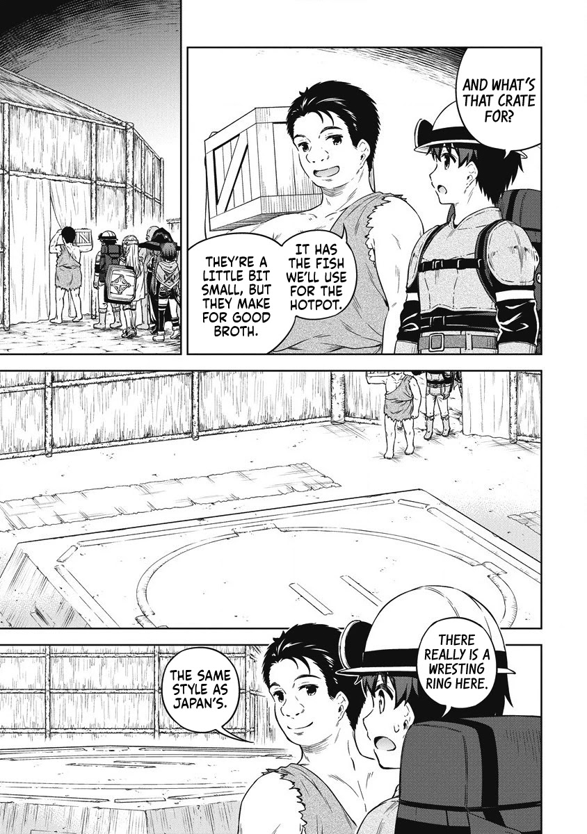 Boku no Heya ga Dungeon no Kyuukeijo ni Natteshimatta Ken Chapter 37 page 18 - Chapter 37: A Trip to the Orc's Village