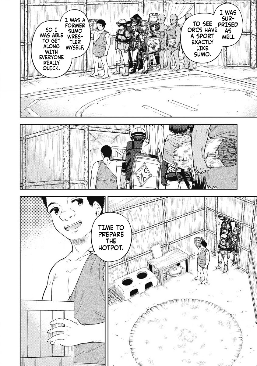 Boku no Heya ga Dungeon no Kyuukeijo ni Natteshimatta Ken Chapter 37 page 19 - Chapter 37: A Trip to the Orc's Village