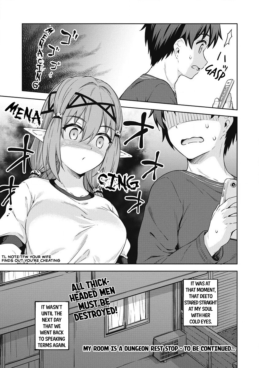 Boku no Heya ga Dungeon no Kyuukeijo ni Natteshimatta Ken Chapter 38 page 22 - Chapter 38: The Sorceress's Time To Shine