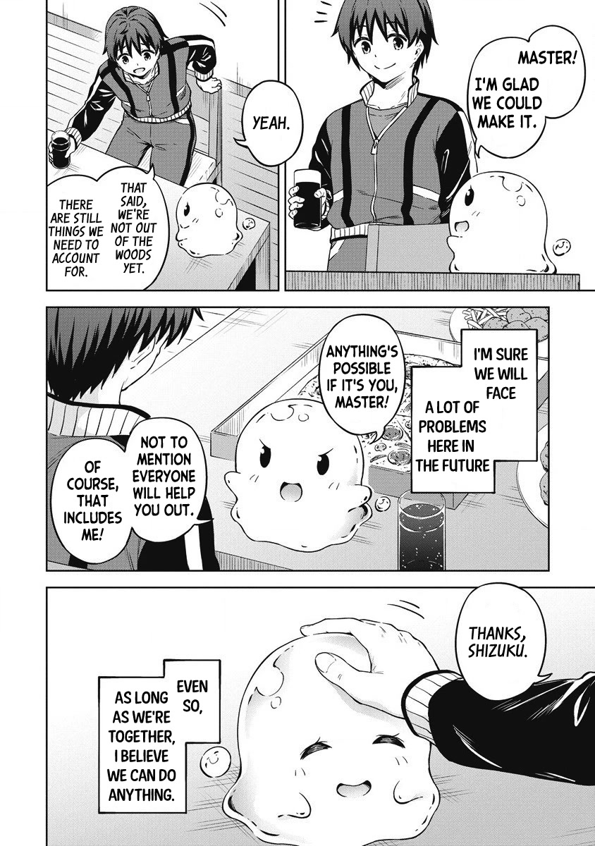 Boku no Heya ga Dungeon no Kyuukeijo ni Natteshimatta Ken Chapter 40 page 18 - Chapter 40: Making It Work Together [END]