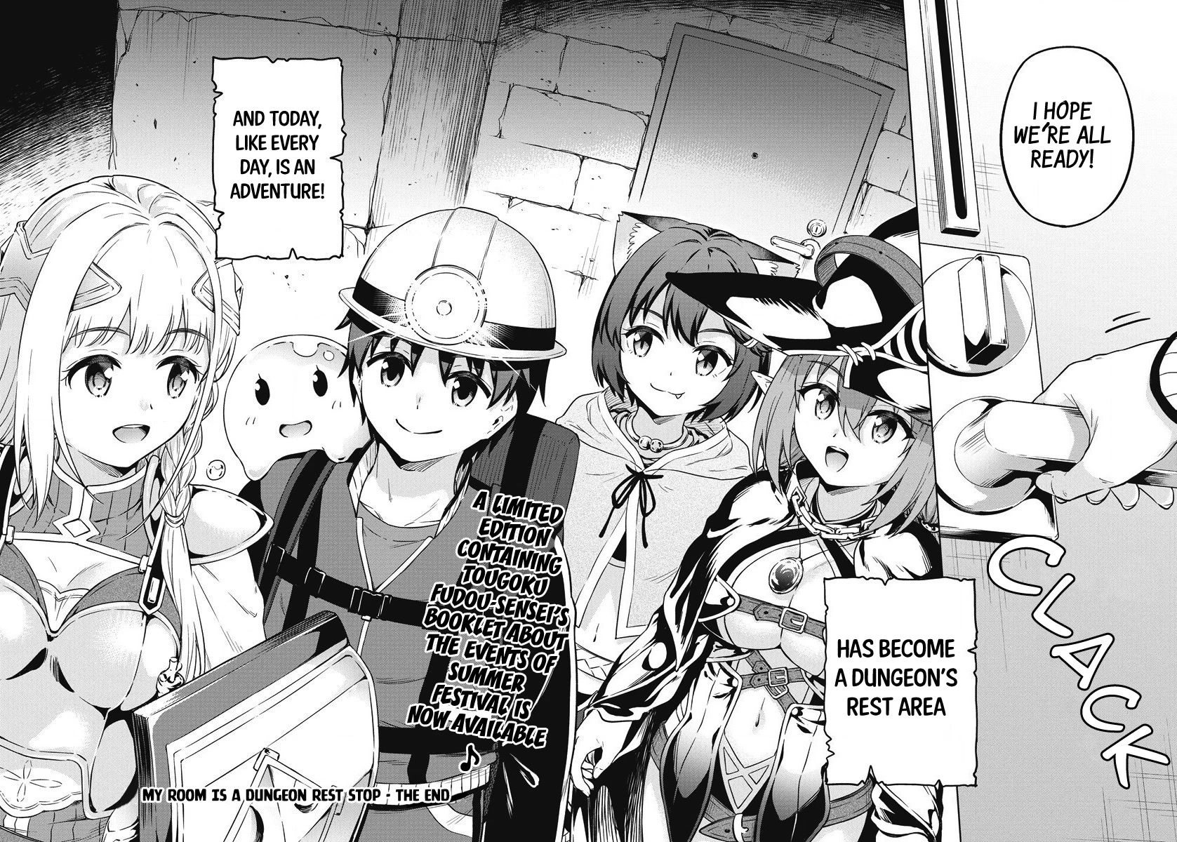 Boku no Heya ga Dungeon no Kyuukeijo ni Natteshimatta Ken Chapter 40 page 24 - Chapter 40: Making It Work Together [END]