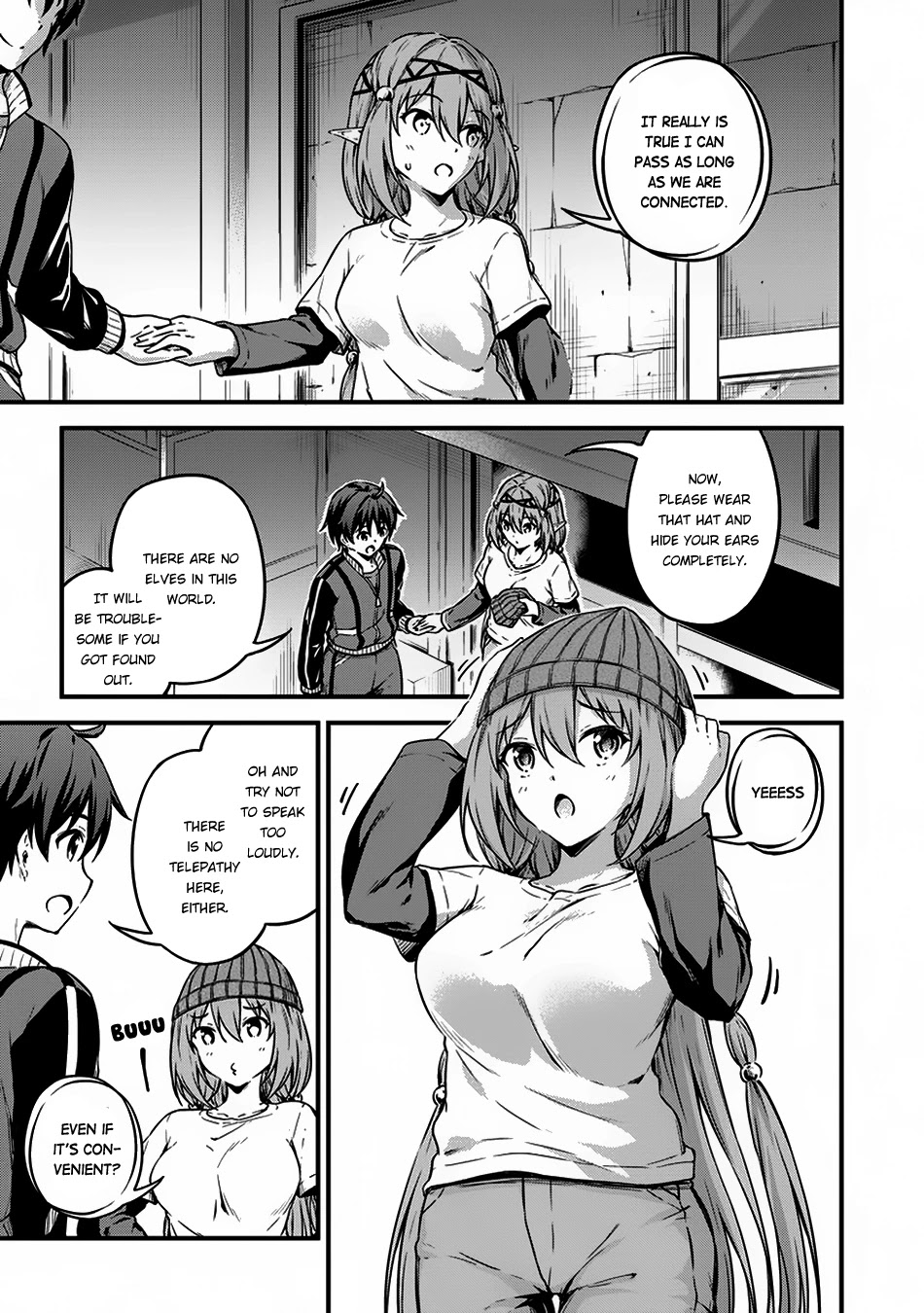 Boku no Heya ga Dungeon no Kyuukeijo ni Natteshimatta Ken Chapter 9 page 14 - Chapter 9: The Case Where the Elf Magician and I go on an Outing