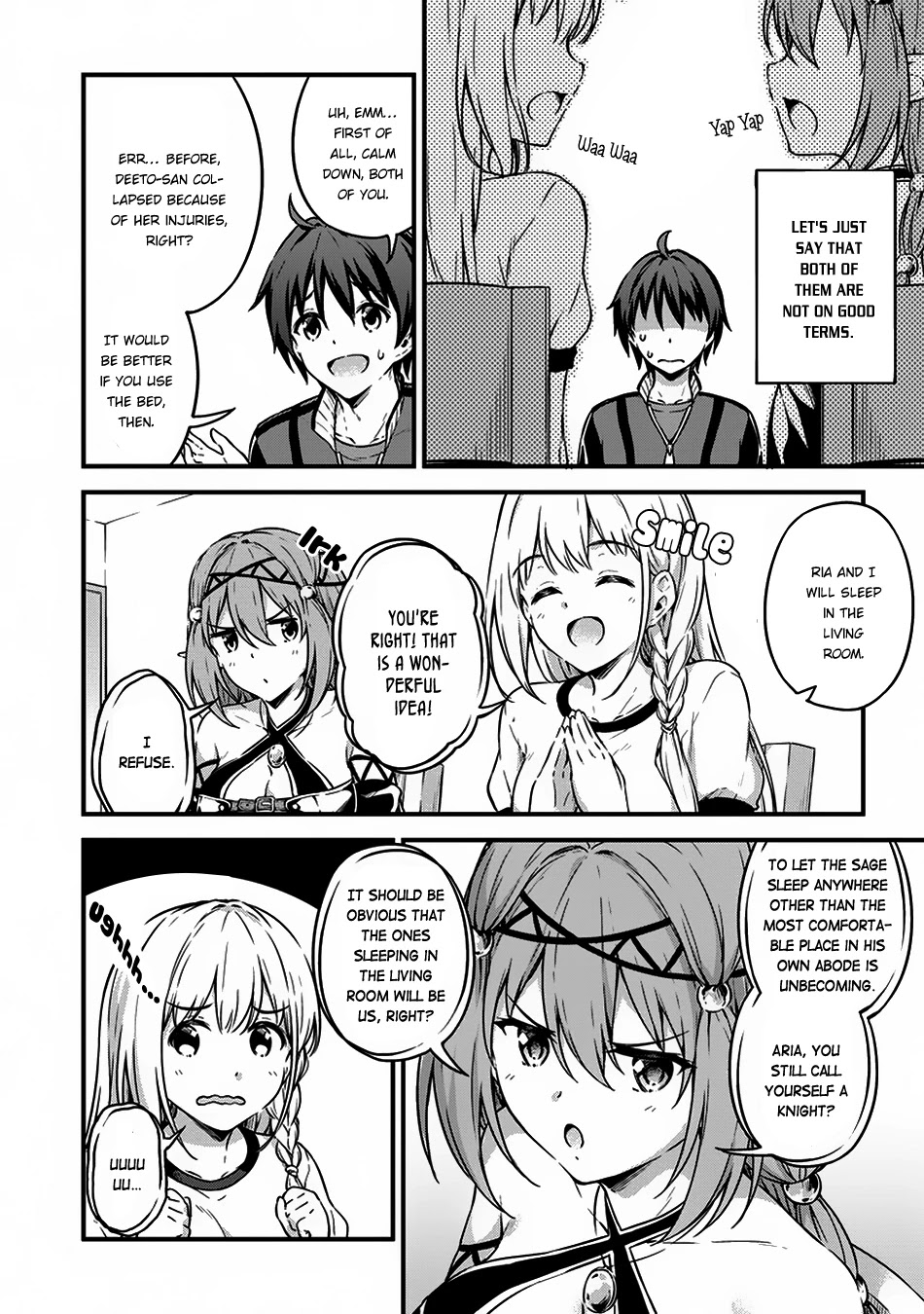 Boku no Heya ga Dungeon no Kyuukeijo ni Natteshimatta Ken Chapter 9 page 5 - Chapter 9: The Case Where the Elf Magician and I go on an Outing