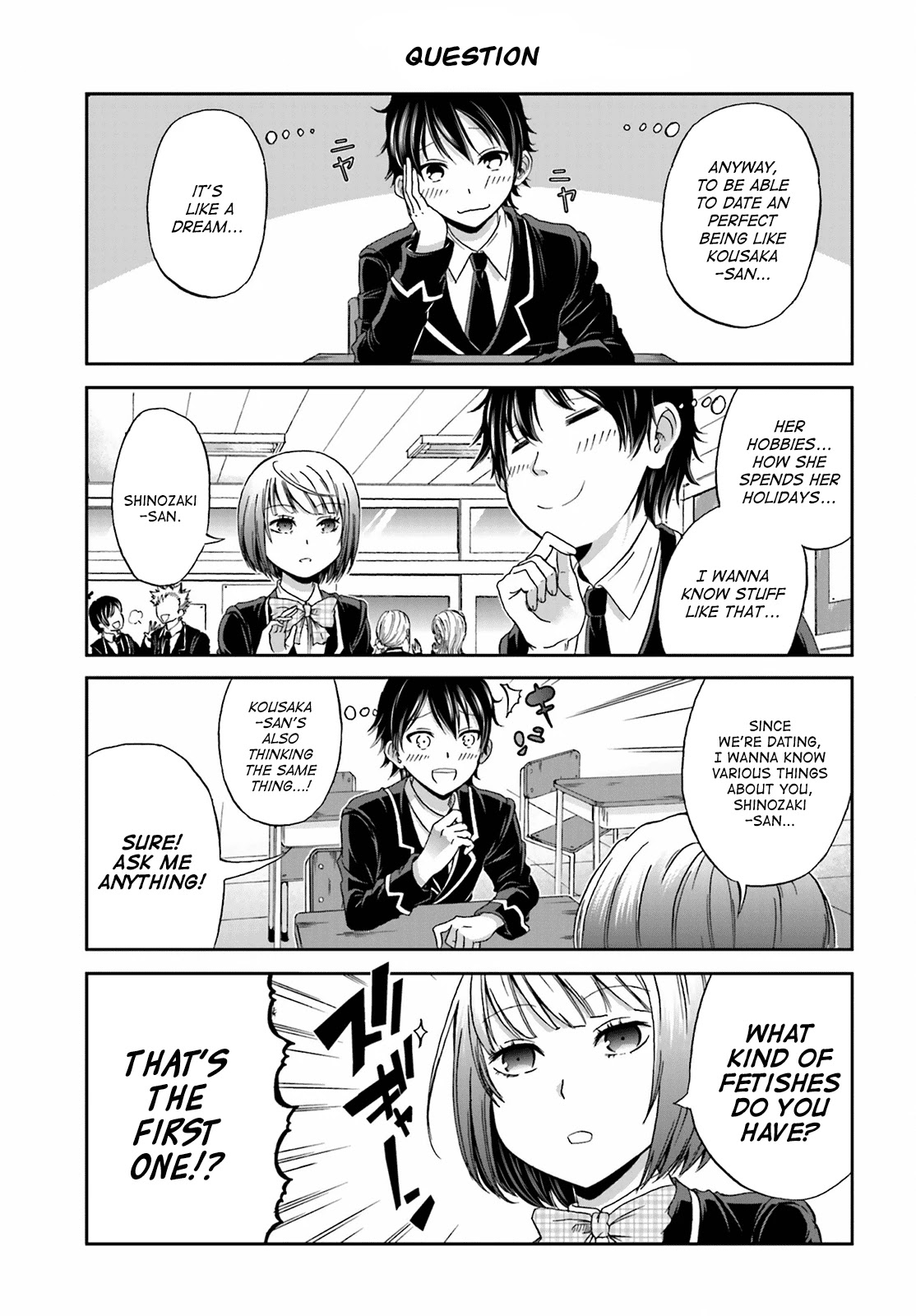 Boku no Kanojo ga Majime Sugiru Shojo Bitch na Ken Chapter 1 page 3 - Chapter 1