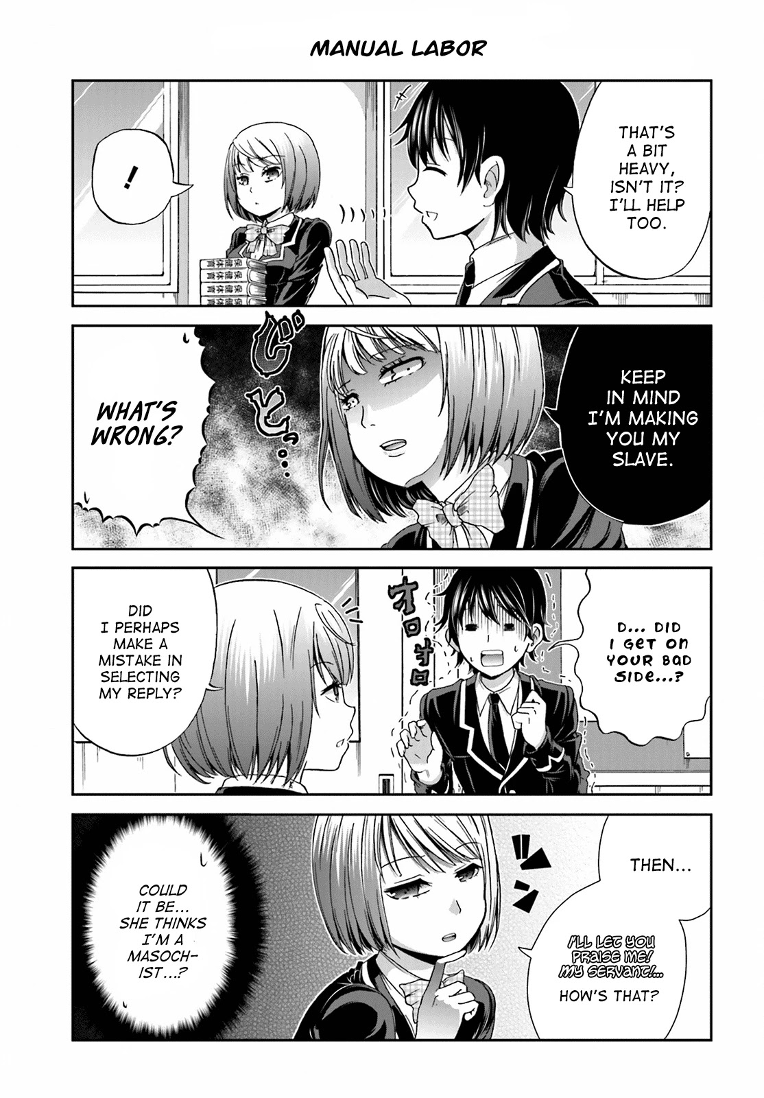 Boku no Kanojo ga Majime Sugiru Shojo Bitch na Ken Chapter 1 page 5 - Chapter 1
