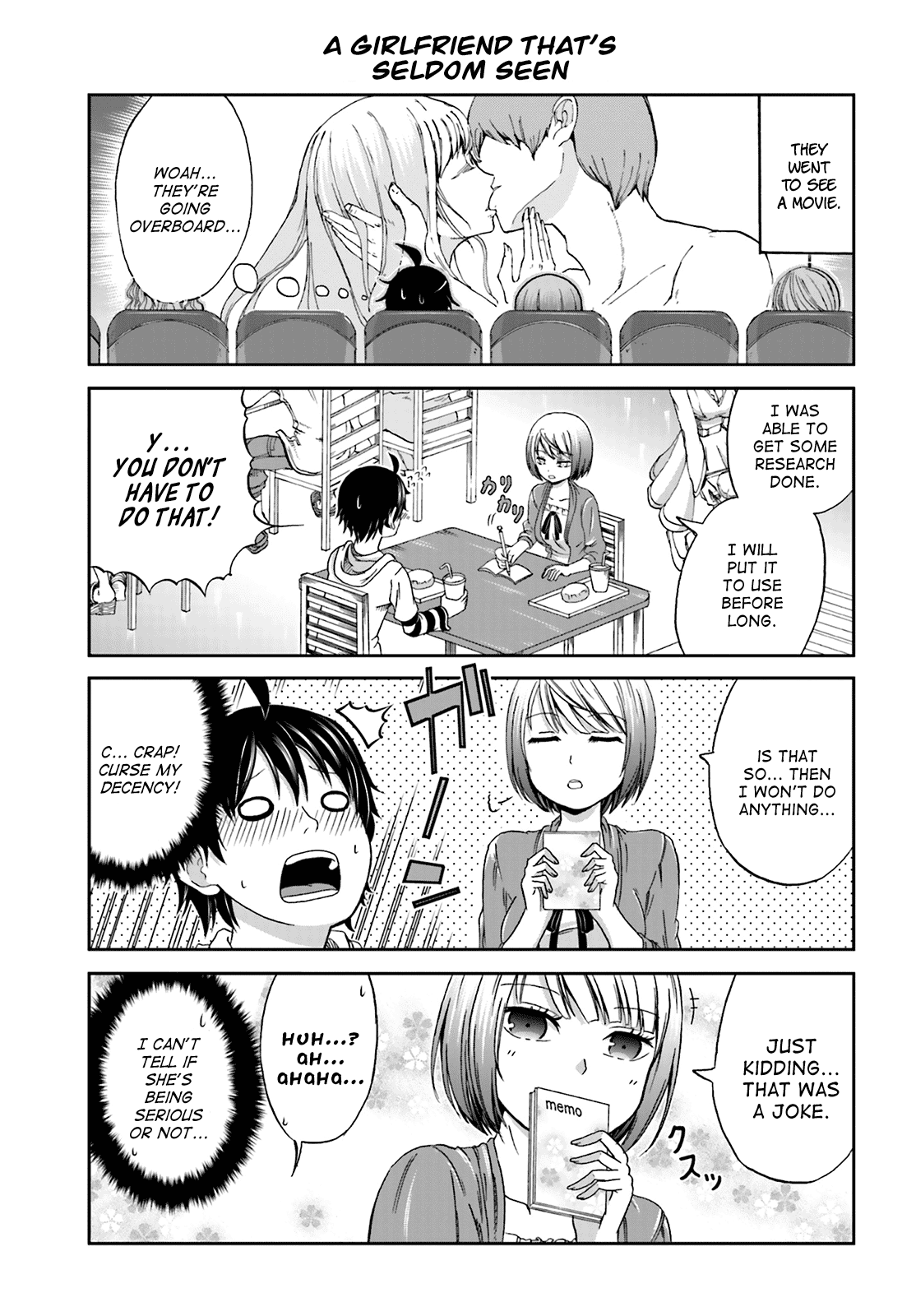 Boku no Kanojo ga Majime Sugiru Shojo Bitch na Ken Chapter 2 page 3 - Chapter 2