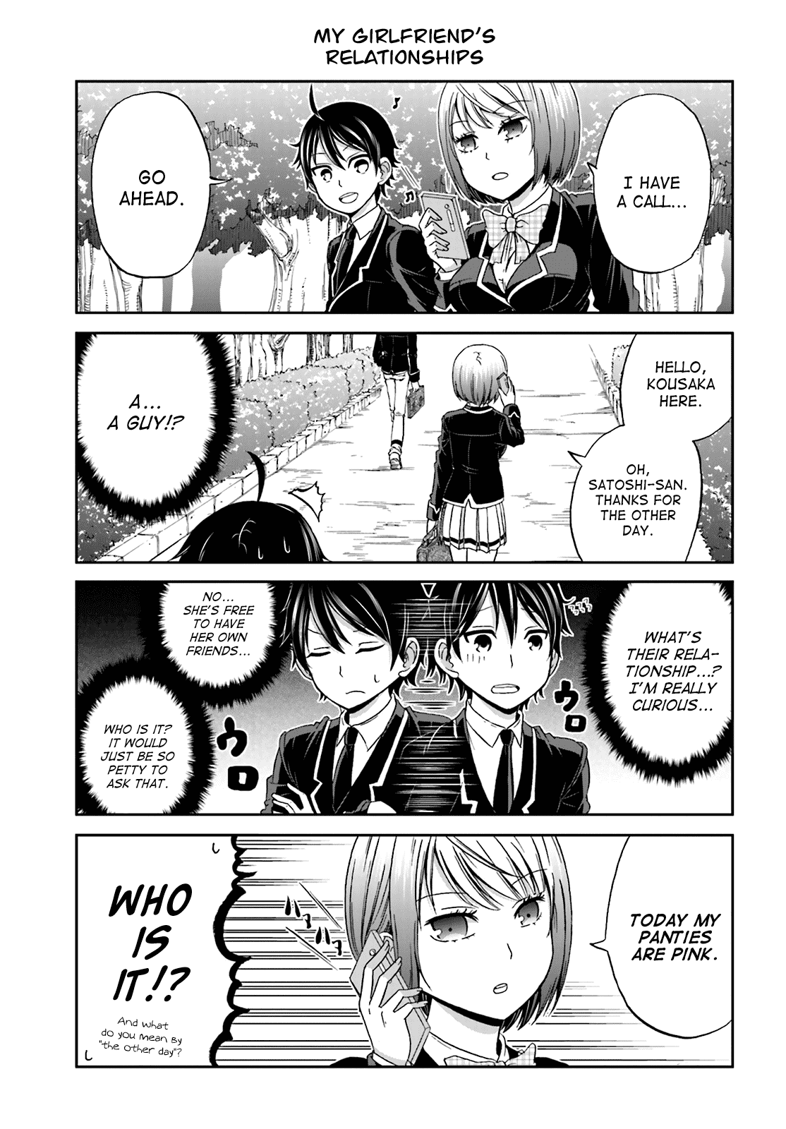 Boku no Kanojo ga Majime Sugiru Shojo Bitch na Ken Chapter 2 page 5 - Chapter 2