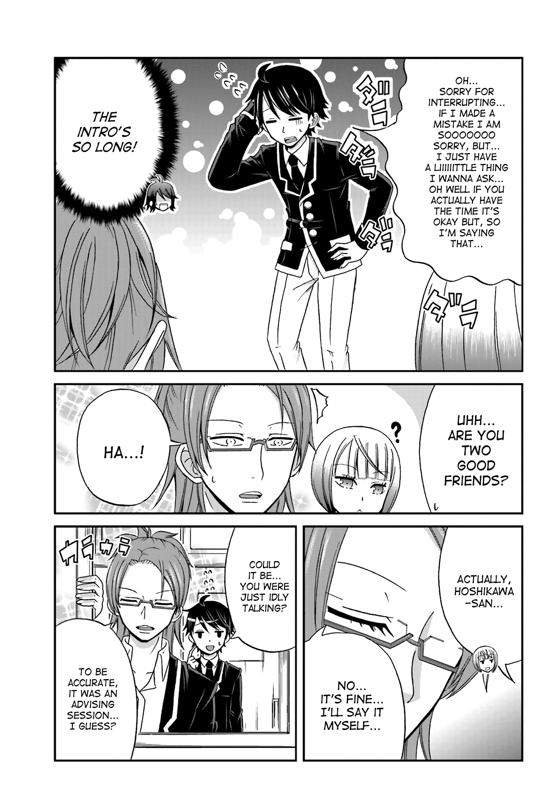 Boku no Kanojo ga Majime Sugiru Shojo Bitch na Ken Chapter 23 page 7 - Chapter 23