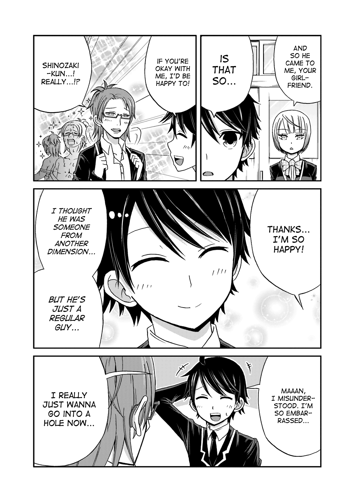 Boku no Kanojo ga Majime Sugiru Shojo Bitch na Ken Chapter 23 page 9 - Chapter 23