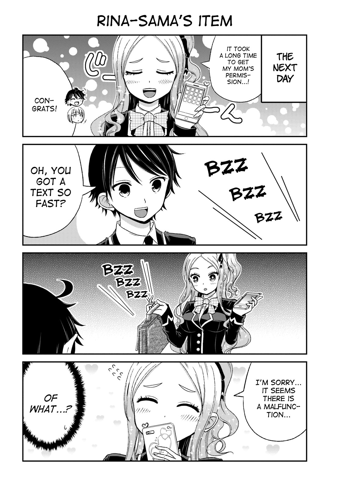Boku no Kanojo ga Majime Sugiru Shojo Bitch na Ken Chapter 24 page 2 - Chapter 24