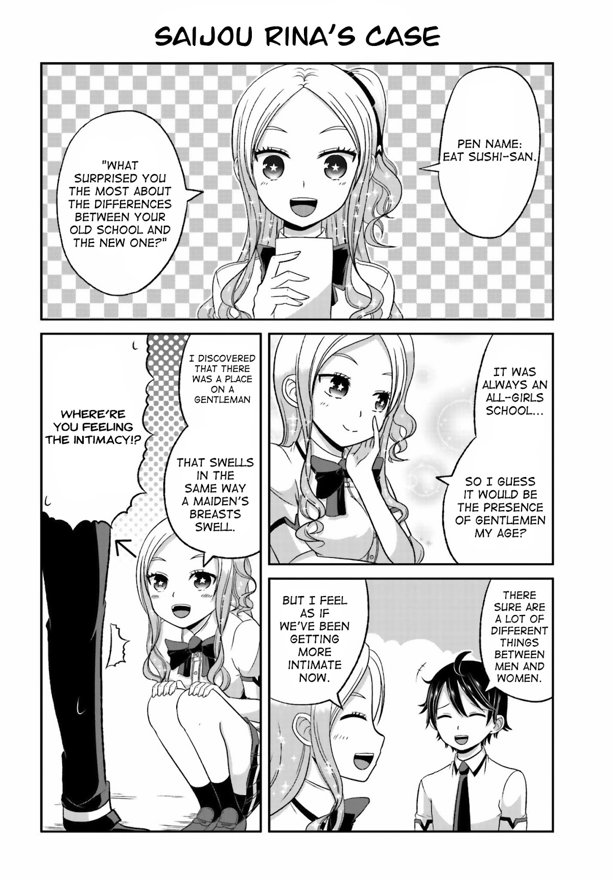 Boku no Kanojo ga Majime Sugiru Shojo Bitch na Ken Chapter 31.5 page 10 - Chapter 31.5