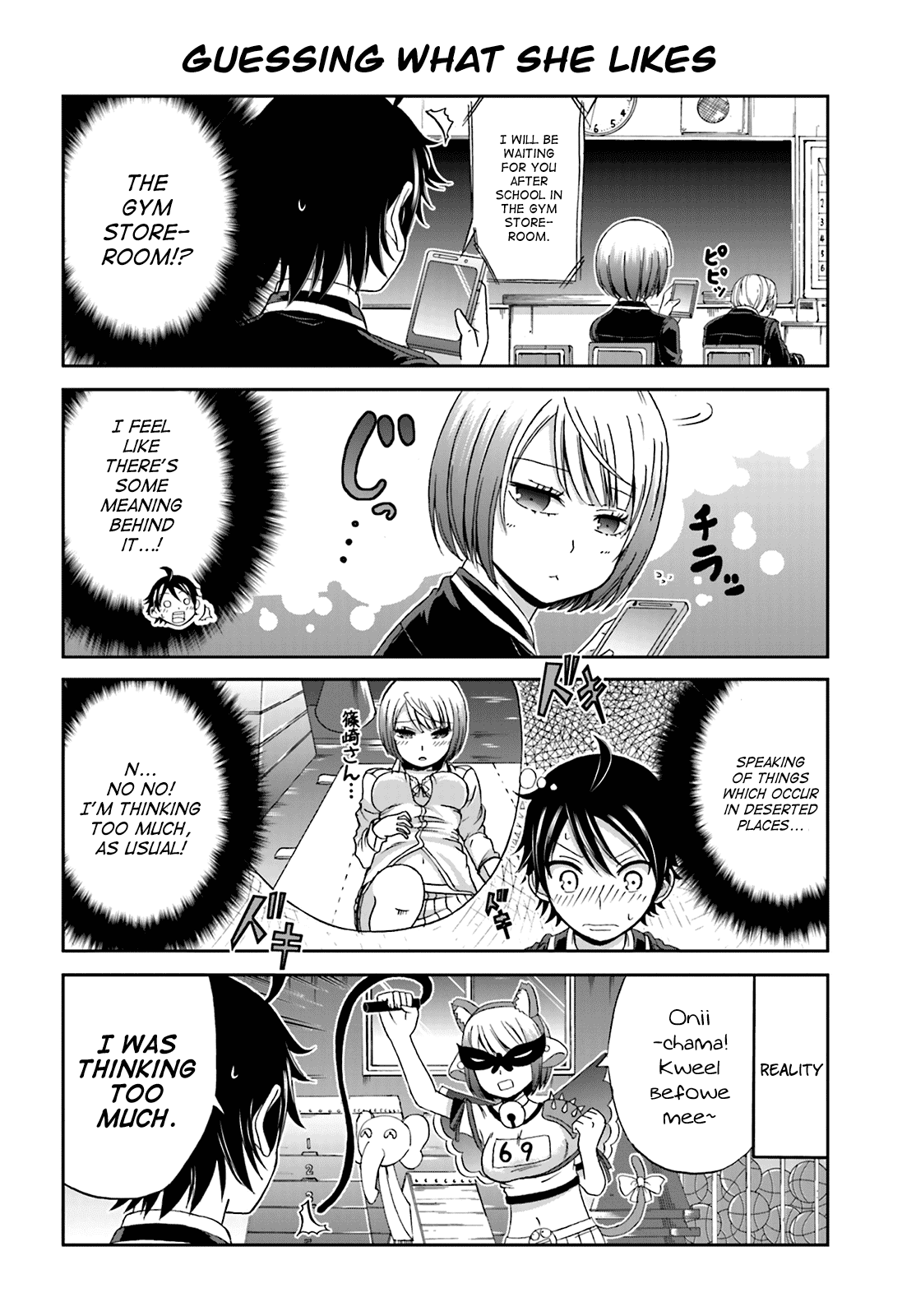Boku no Kanojo ga Majime Sugiru Shojo Bitch na Ken Chapter 4 page 4 - Chapter 4