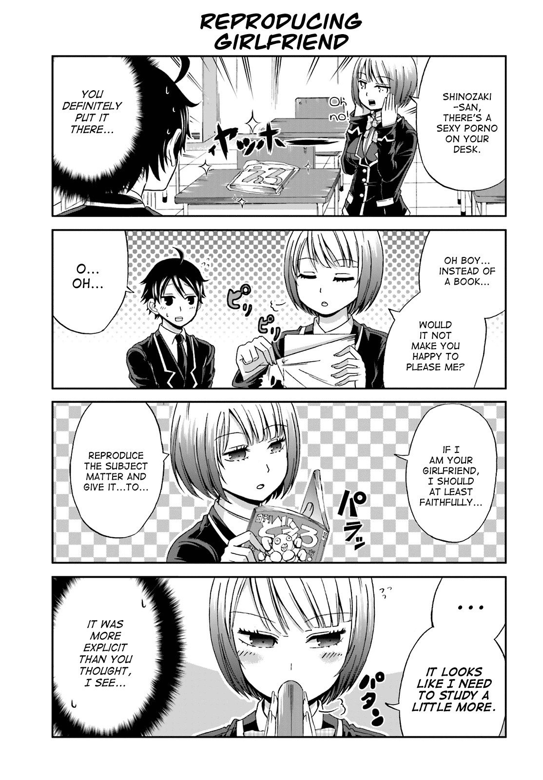 Boku no Kanojo ga Majime Sugiru Shojo Bitch na Ken Chapter 4 page 5 - Chapter 4