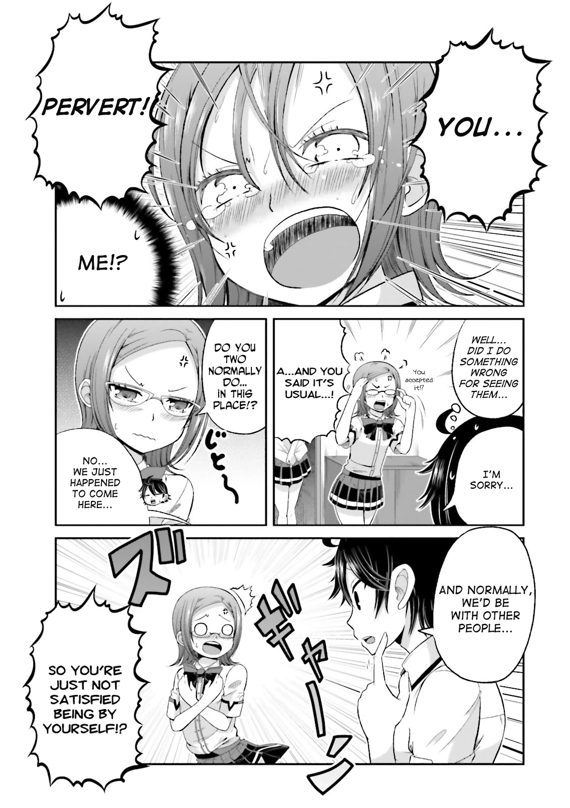 Boku no Kanojo ga Majime Sugiru Shojo Bitch na Ken Chapter 41 page 7 - Chapter 41