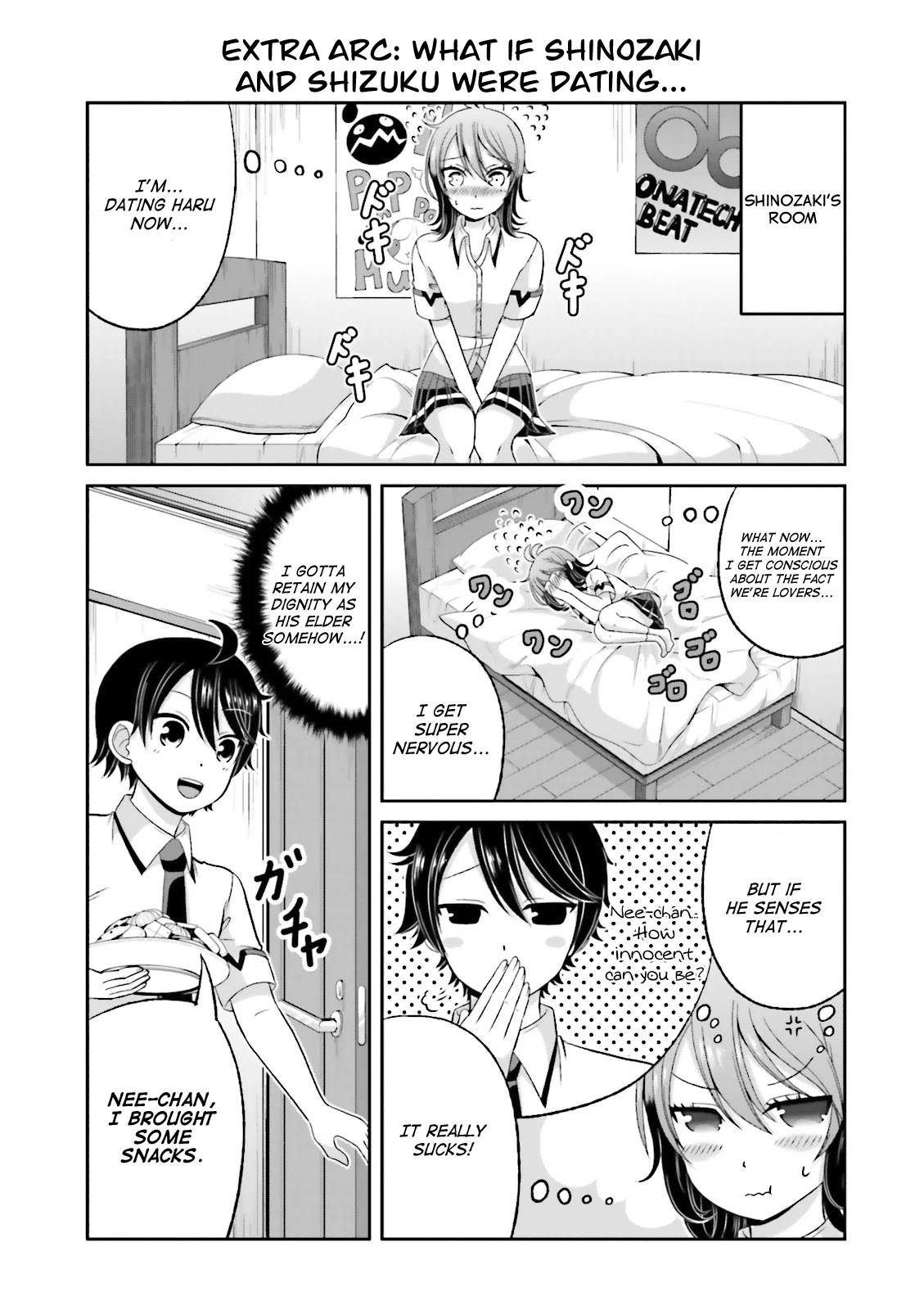 Boku no Kanojo ga Majime Sugiru Shojo Bitch na Ken Chapter 43.5 page 2 - Chapter 43.5: Omake 1
