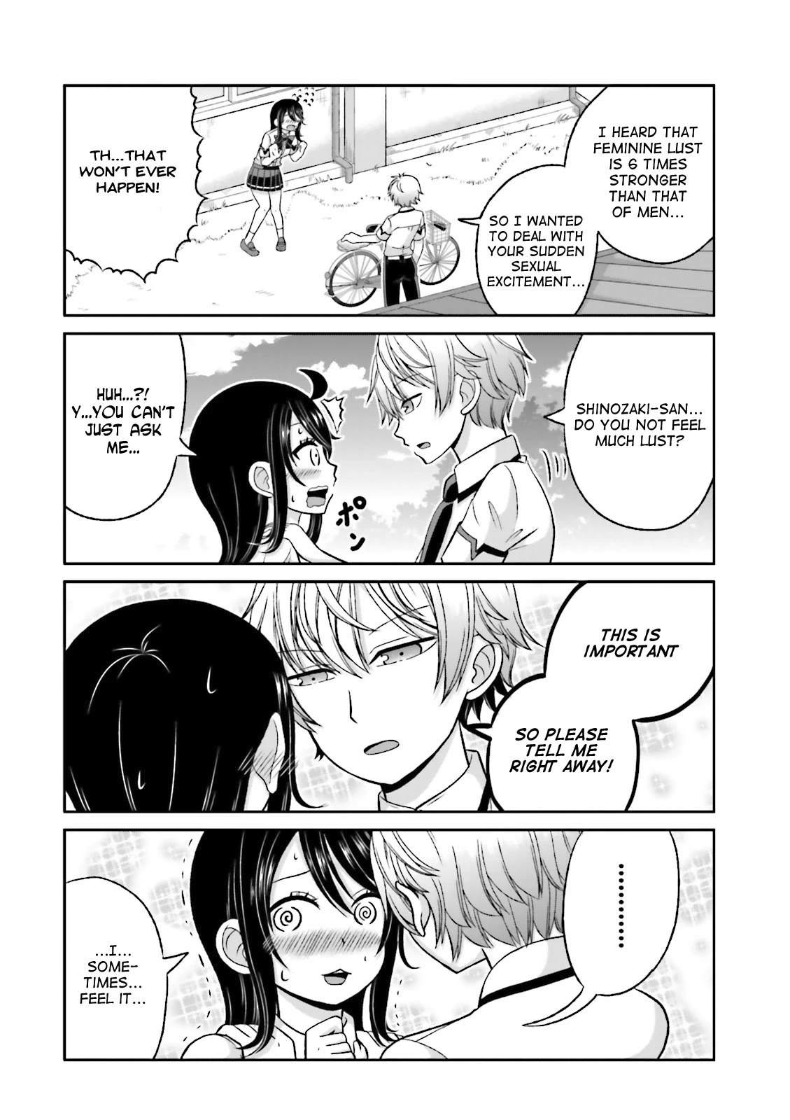 Boku no Kanojo ga Majime Sugiru Shojo Bitch na Ken Chapter 43.6 page 3 - Chapter 43.6: Omake 2