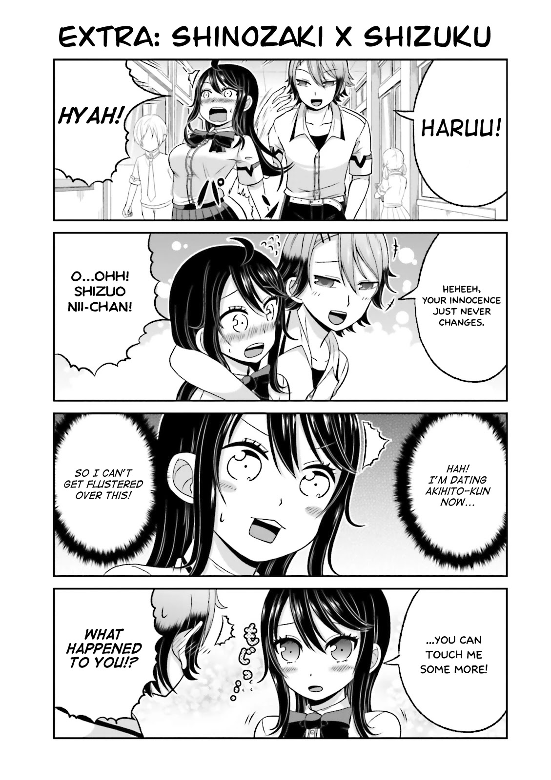 Boku no Kanojo ga Majime Sugiru Shojo Bitch na Ken Chapter 43.6 page 8 - Chapter 43.6: Omake 2