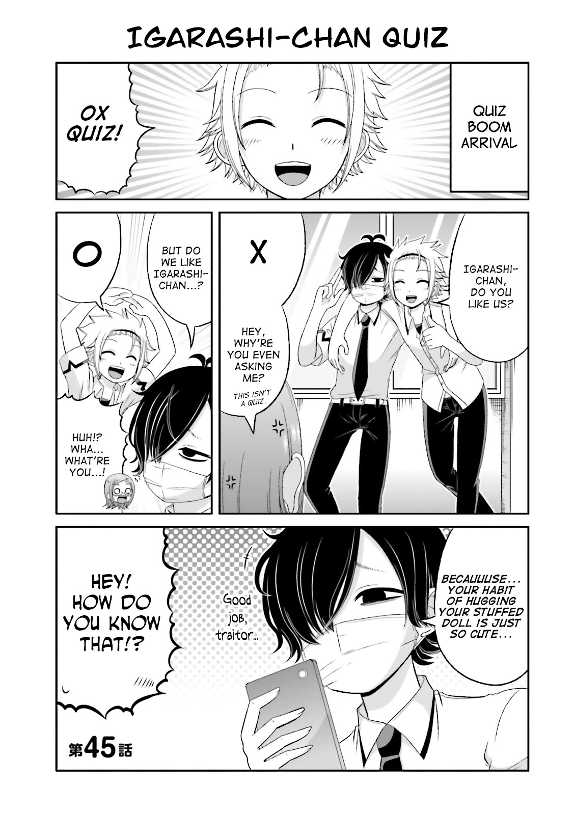 Boku no Kanojo ga Majime Sugiru Shojo Bitch na Ken Chapter 45 page 1 - Chapter 45