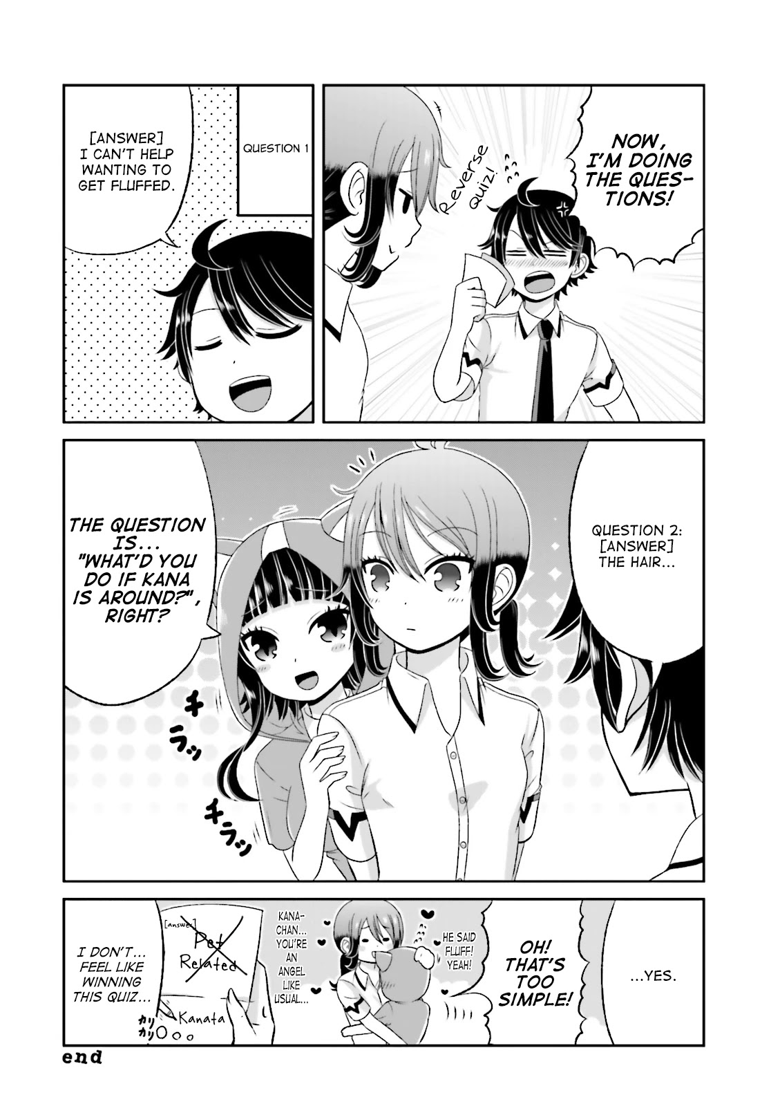Boku no Kanojo ga Majime Sugiru Shojo Bitch na Ken Chapter 45 page 8 - Chapter 45