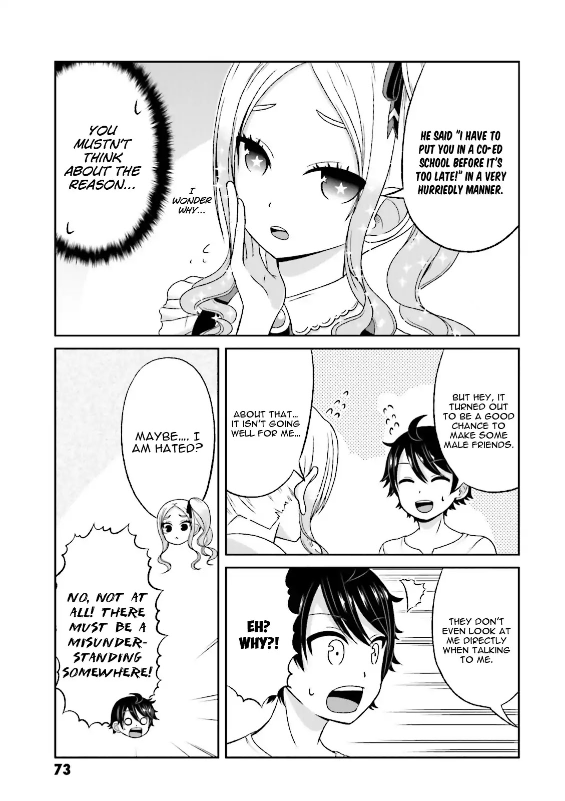 Boku no Kanojo ga Majime Sugiru Shojo Bitch na Ken Chapter 50 page 8 - Chapter 50